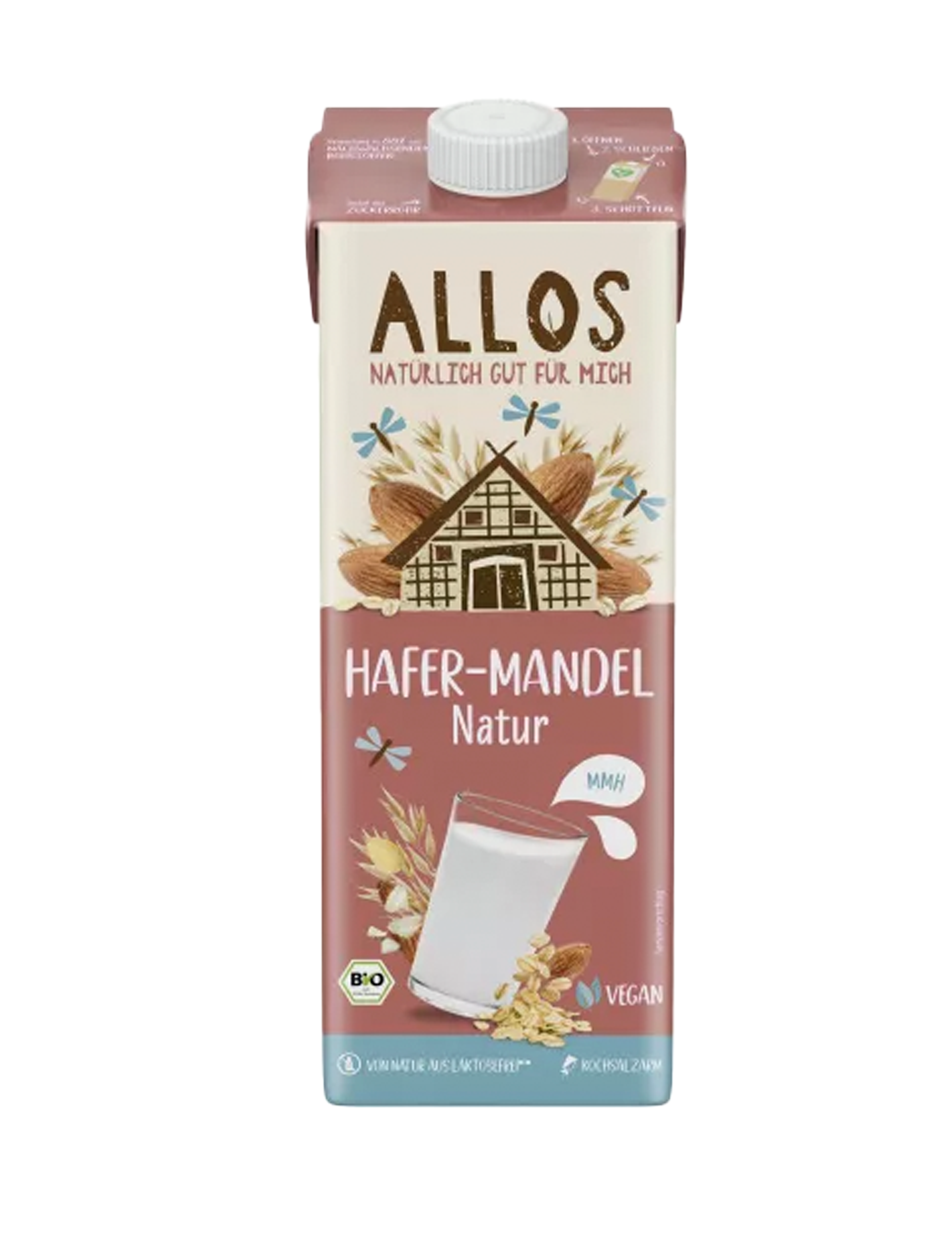 Ekologisk Havre-Mandel Dryck 1 l