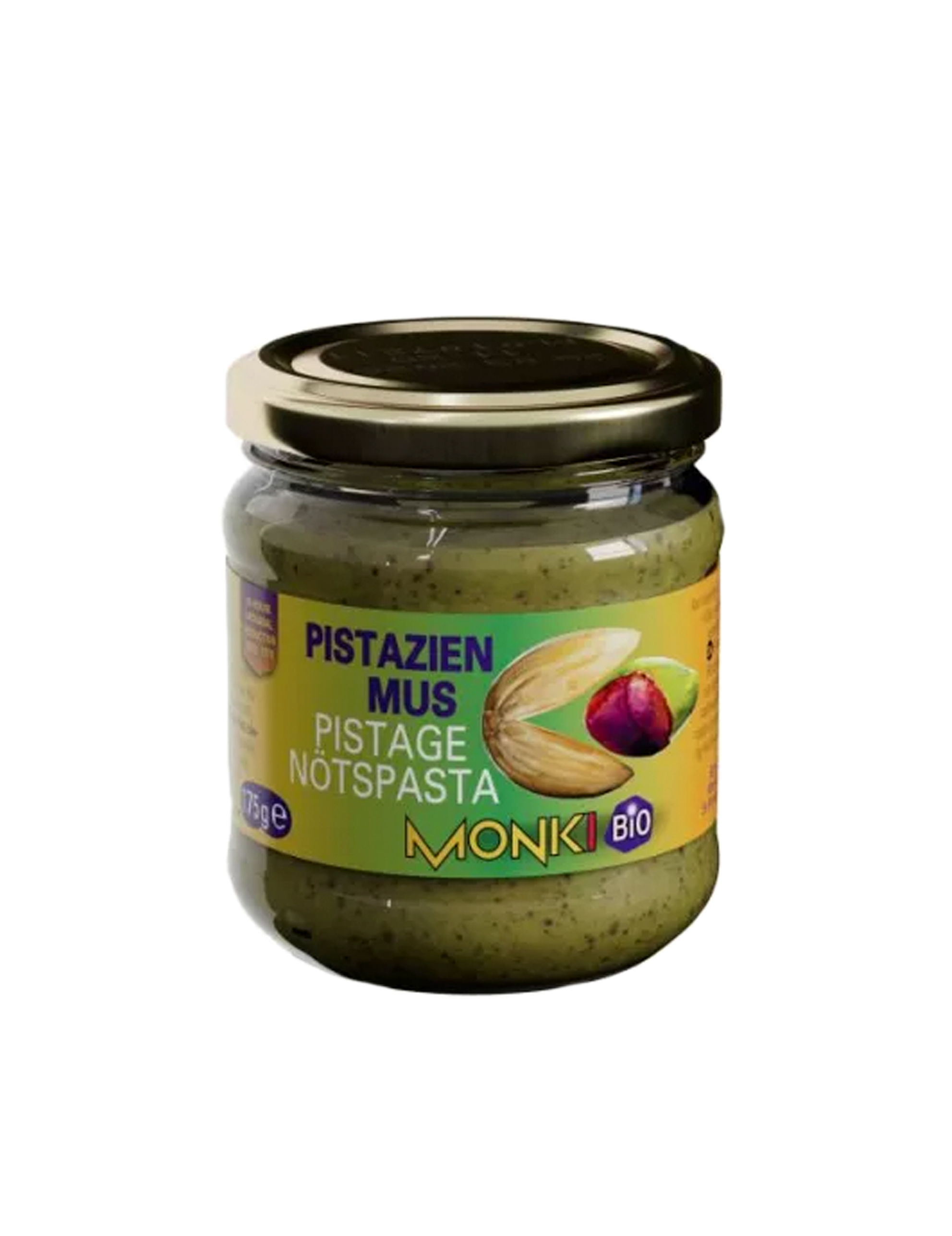Ekologisk Pistagekräm utan salt (175 g)