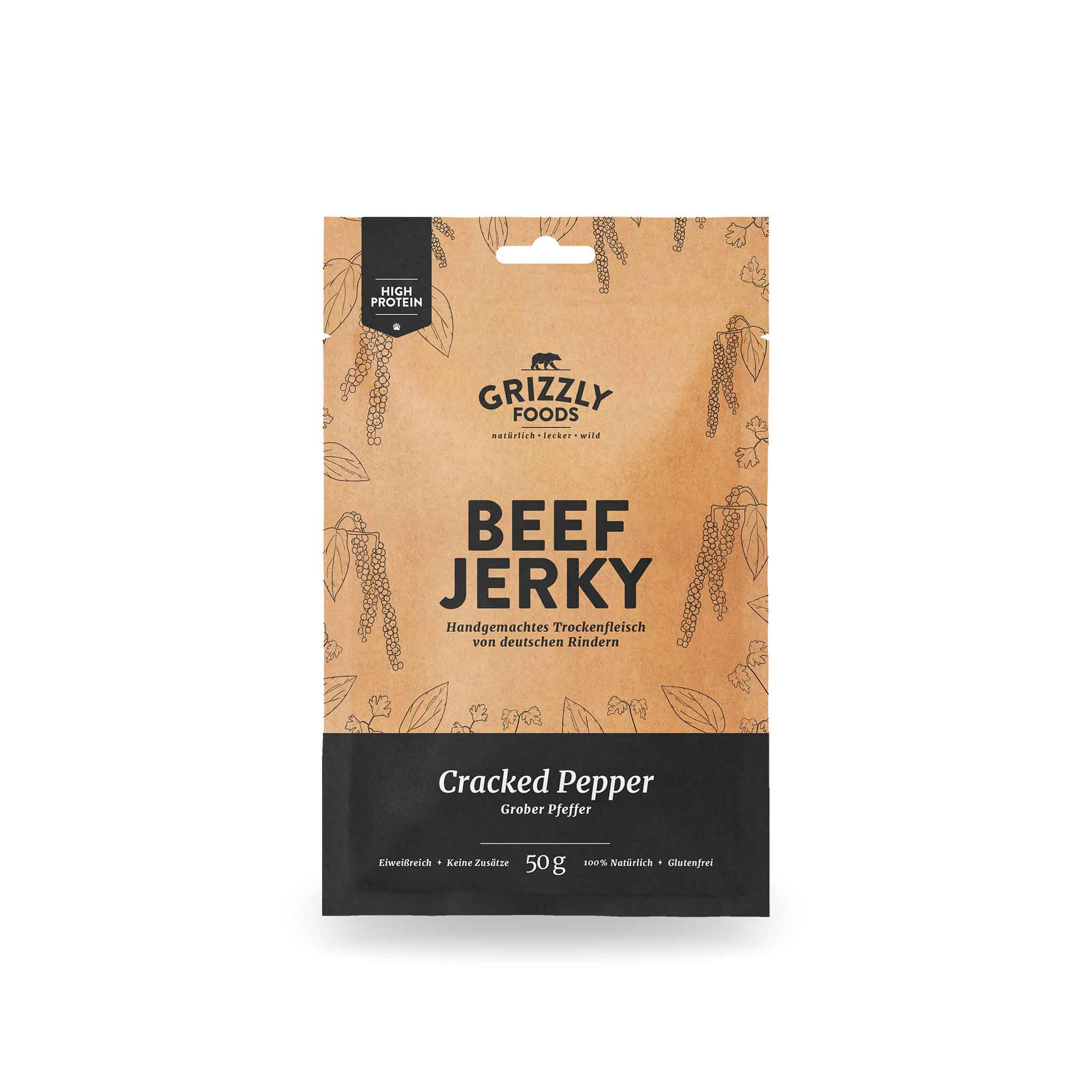 Biff Jerky – Krossad Peppar