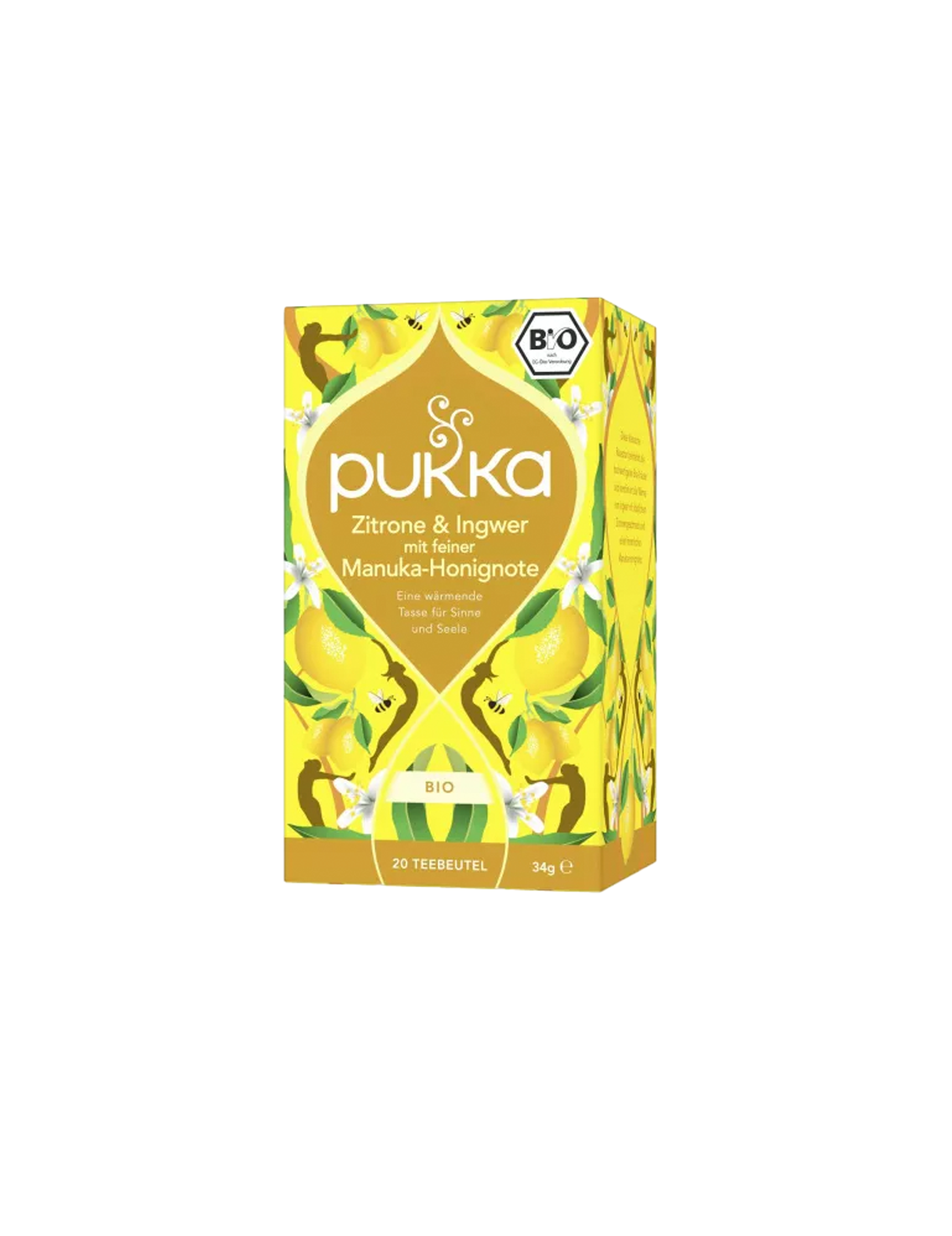 Ekologiskt citron- & ingefärste med Manuka