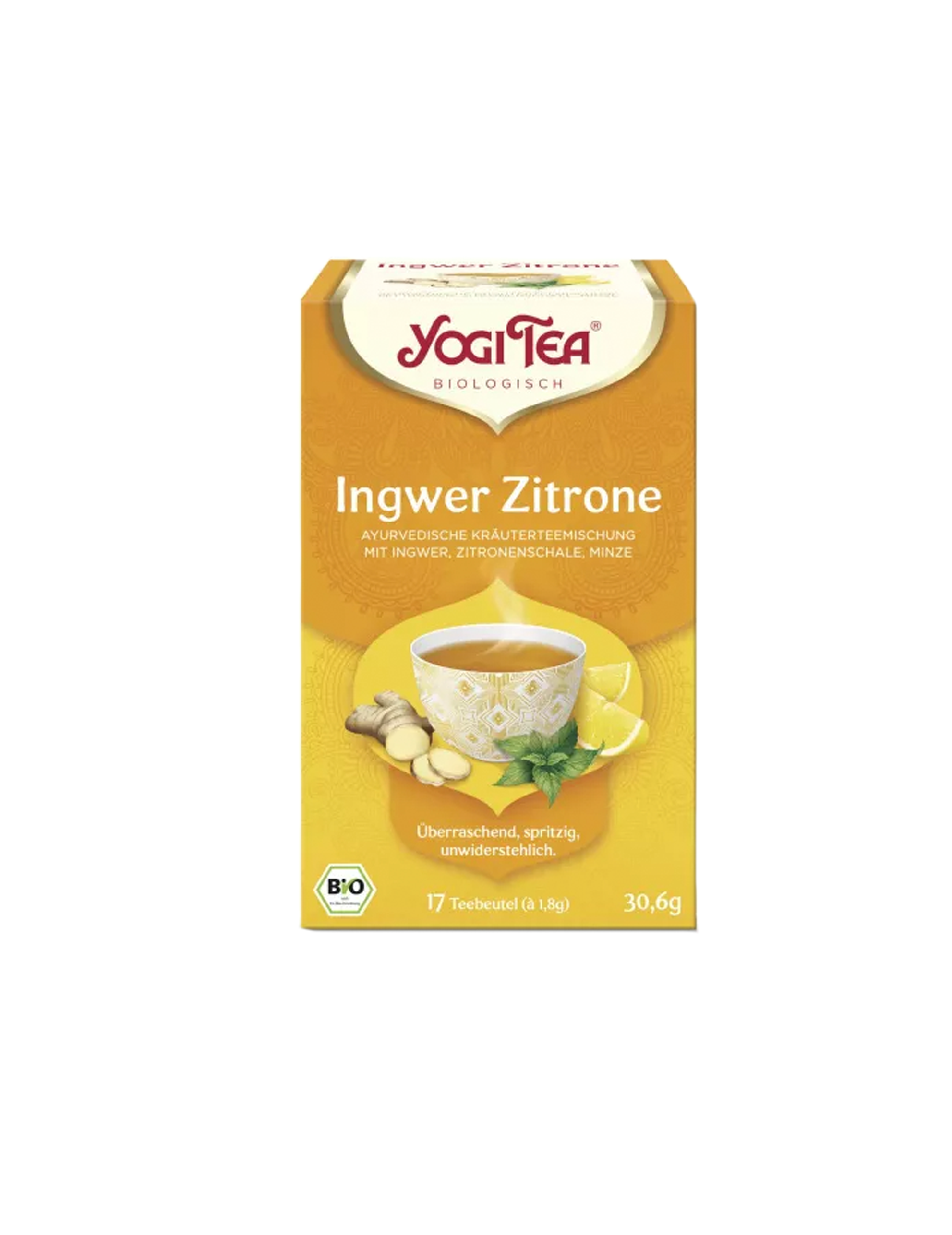 Ekologiskt ingefära & citron te