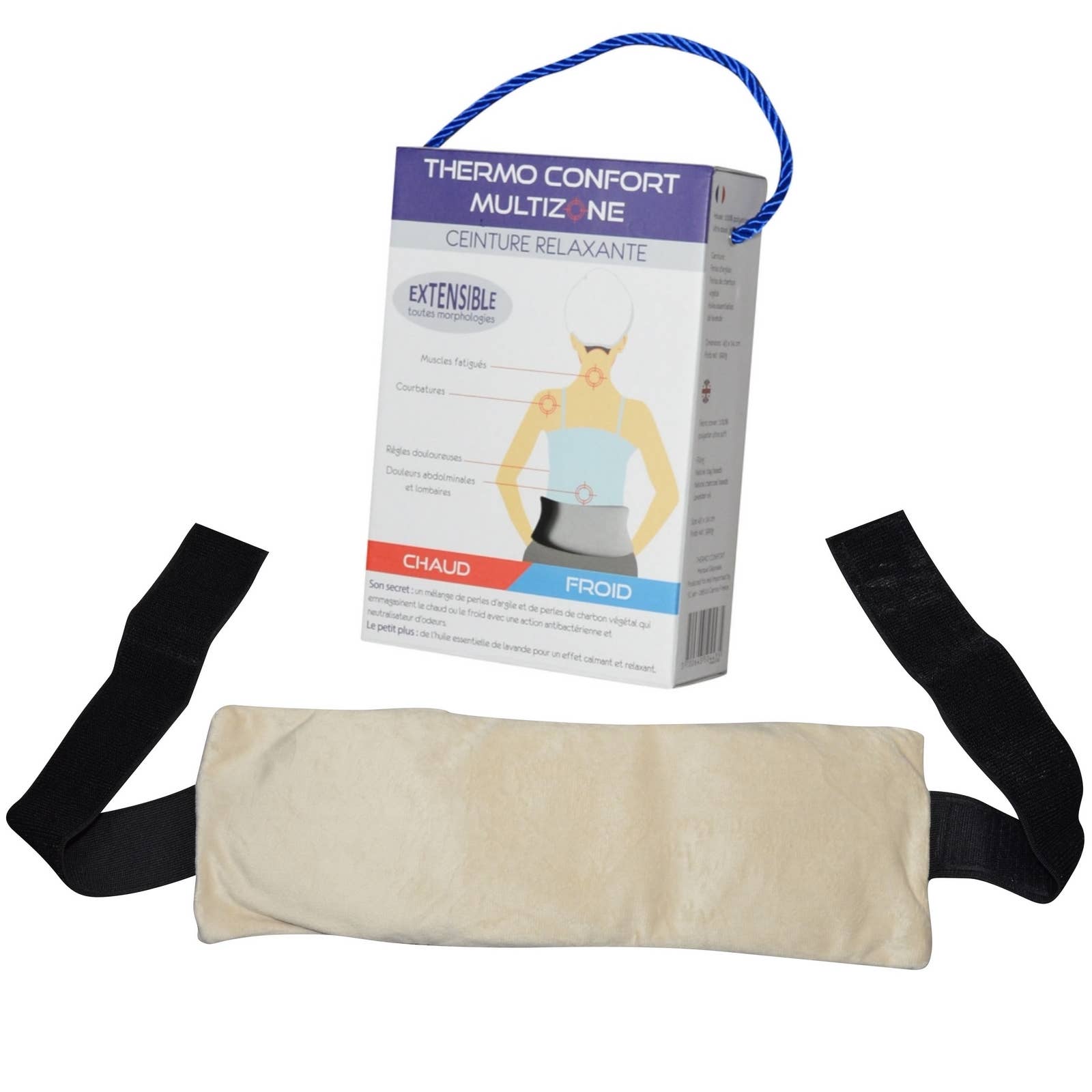 Naturlig värmeterapi bälte Thermo Comfort värmedyna