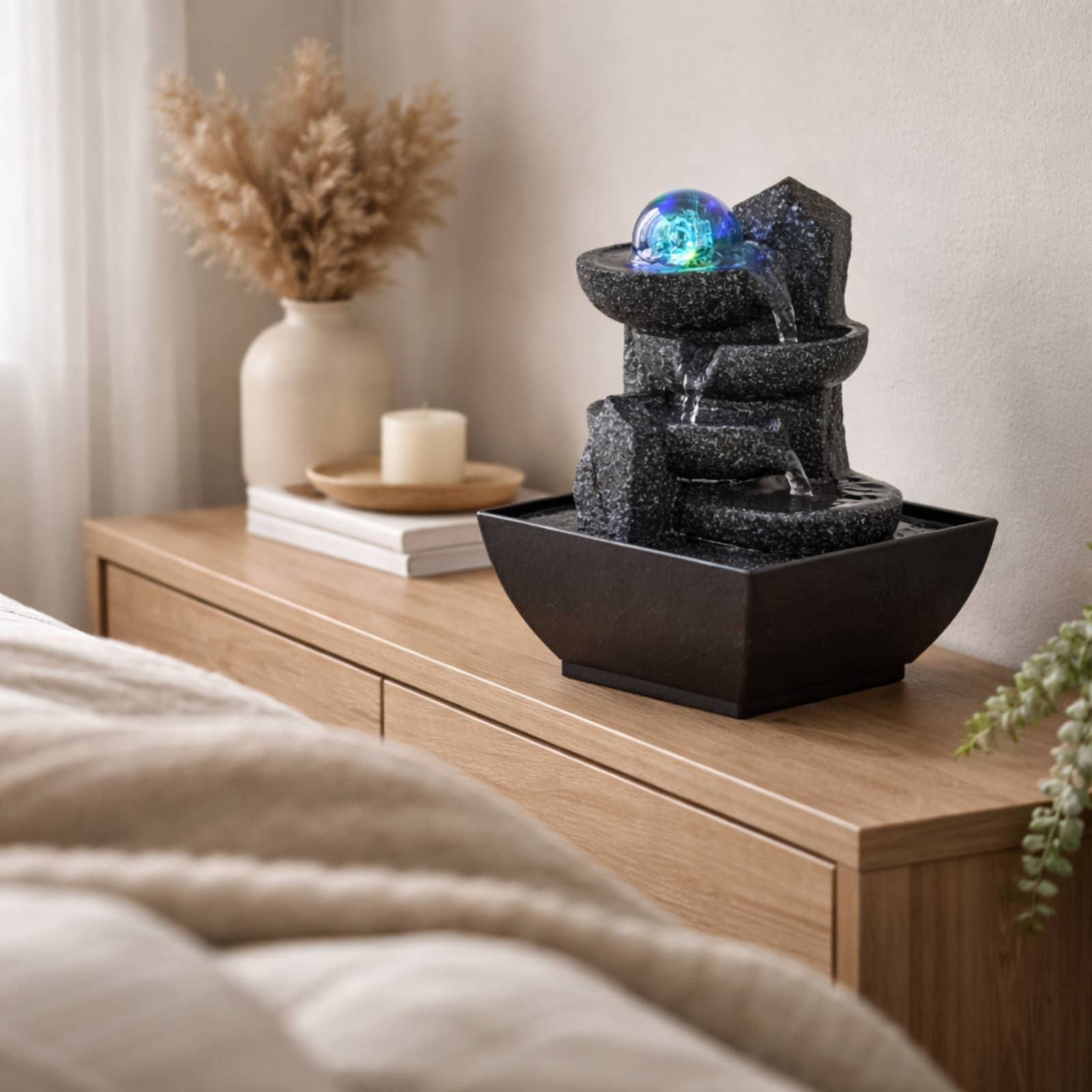 Zen Nature Dekorationsfontän Lopo – Presentidé för dekoration