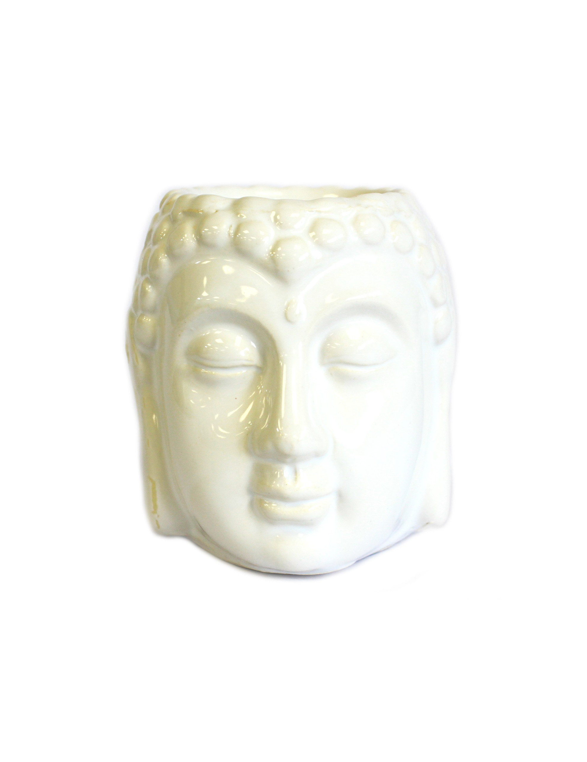 Buddha Oljebrännare Vit