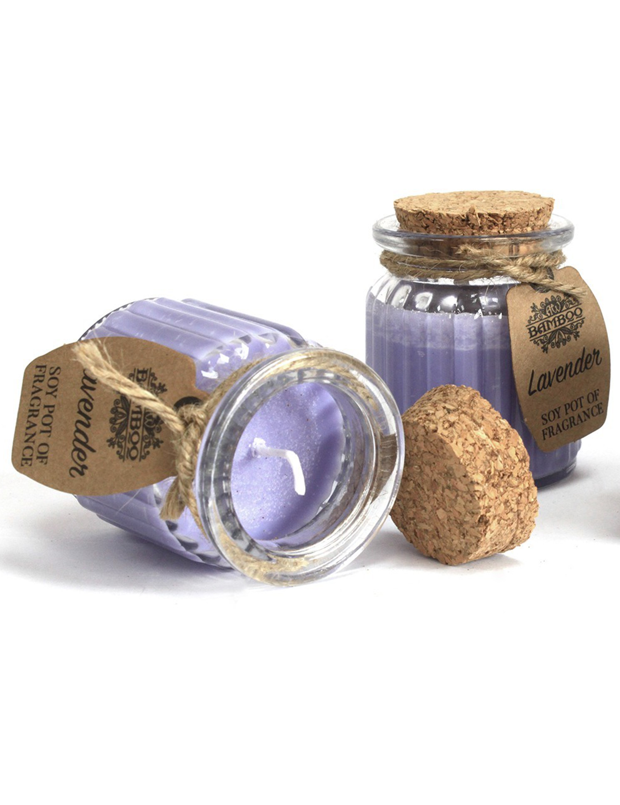 Doftljus i Glas – Lavendel