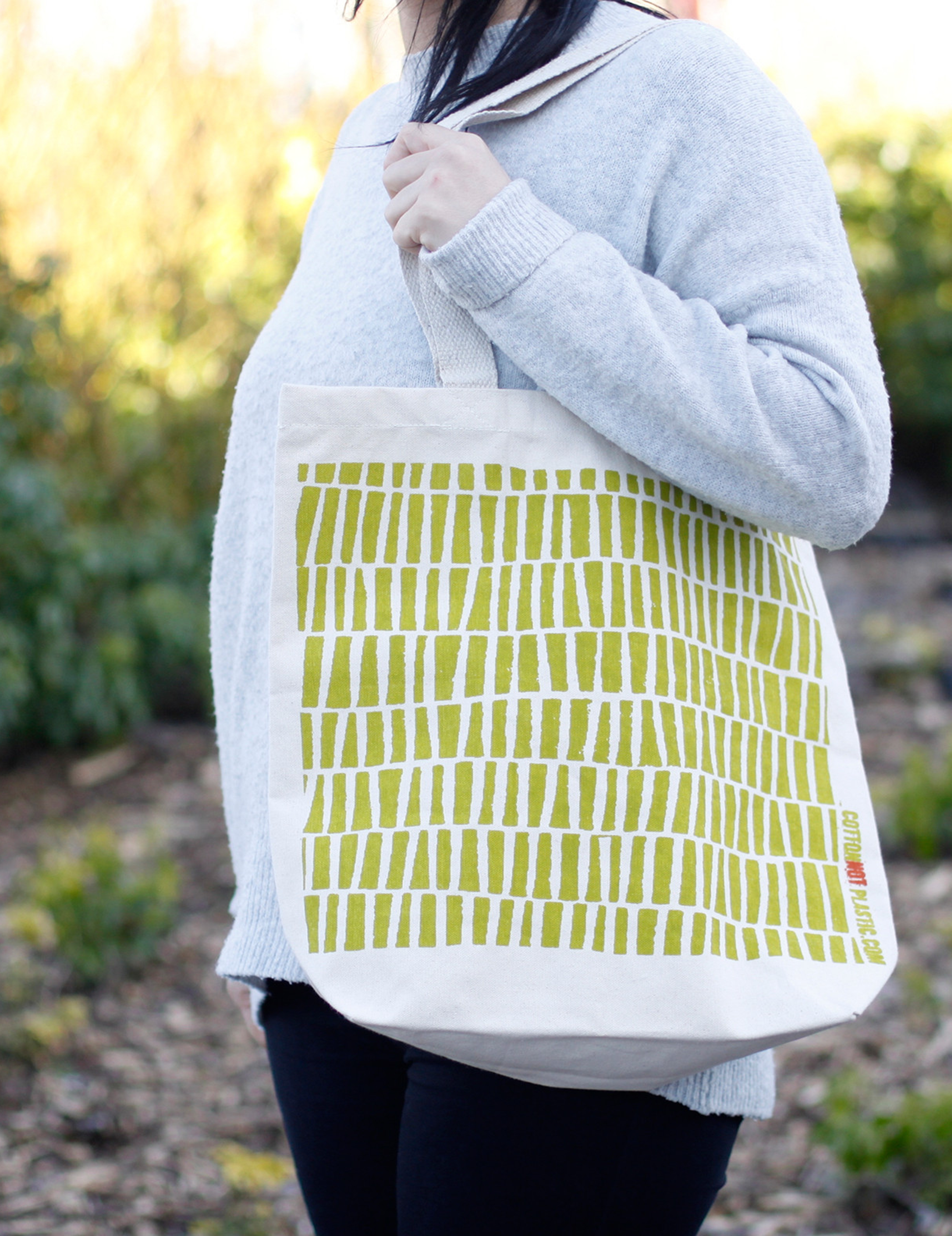 Eco Tote Bag Tygkasse – All Over Design