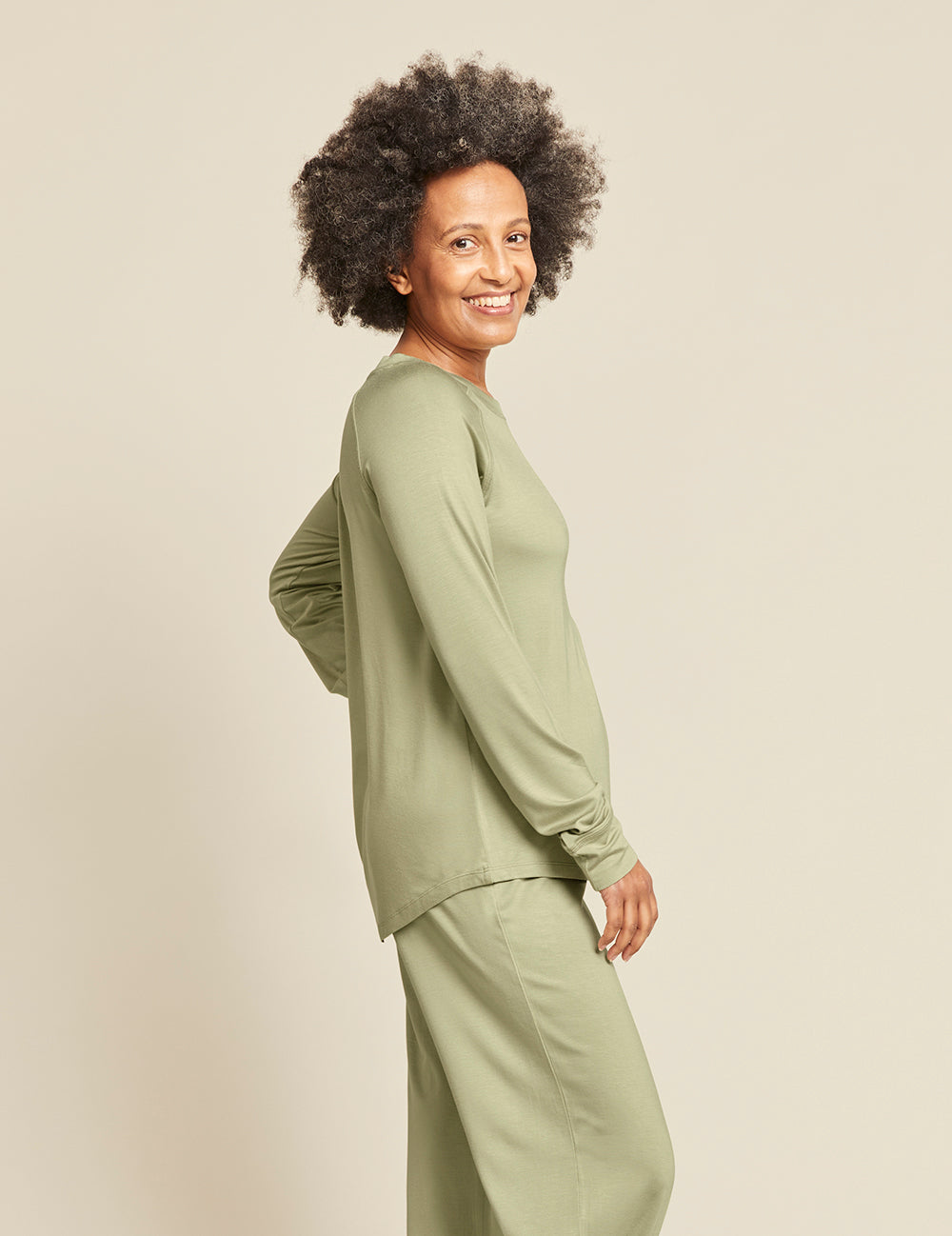 Goodnight Raglan Sleep Top – Salvia