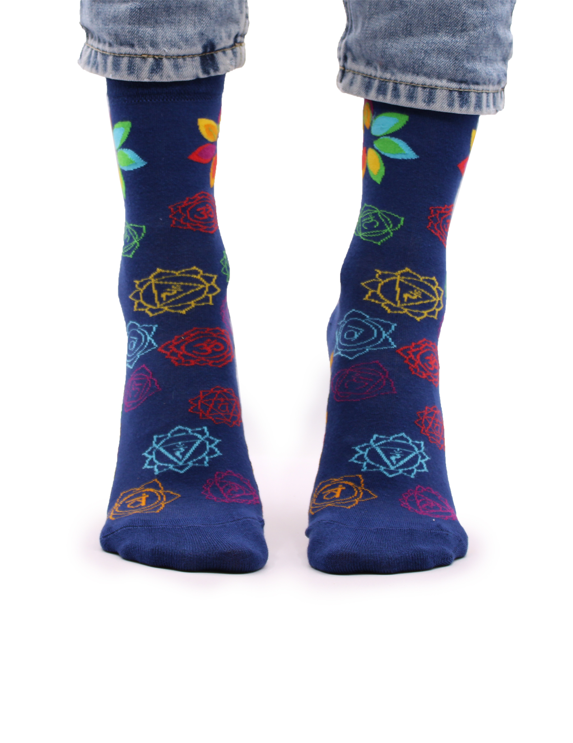 Bambusstrumpor – Rainbow Chakra