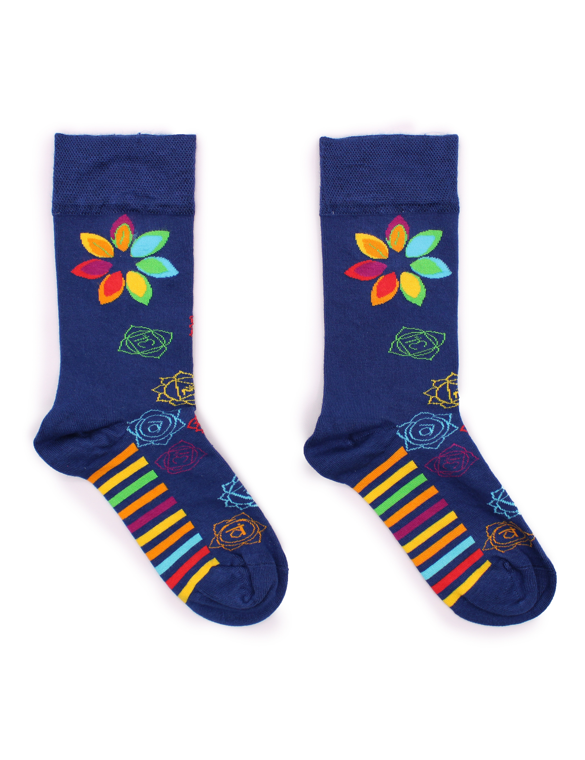 Bambusstrumpor – Rainbow Chakra