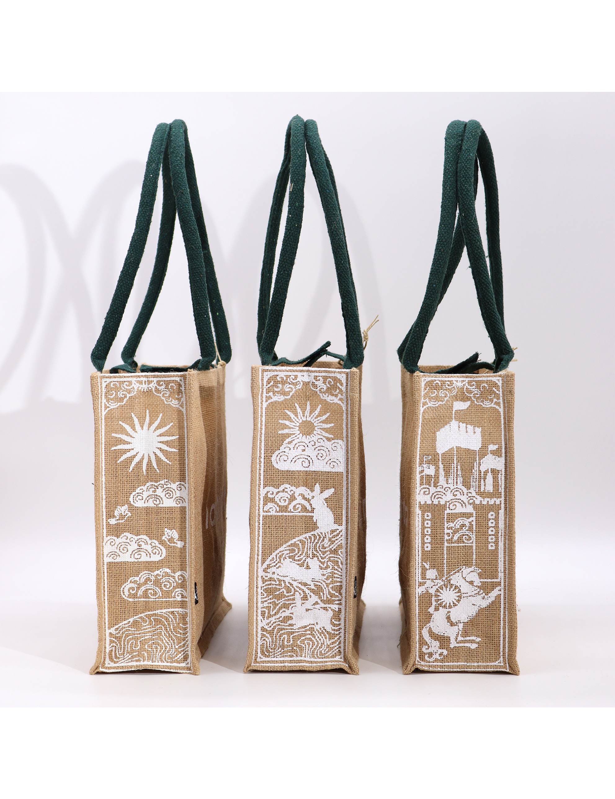 Jute Bag Shoppingväska – I Am Strong