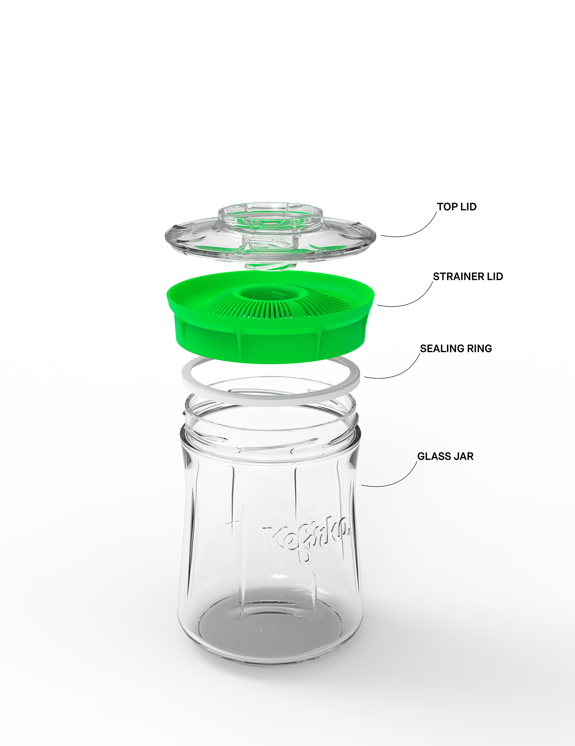 Kefirfermenter 900 ml