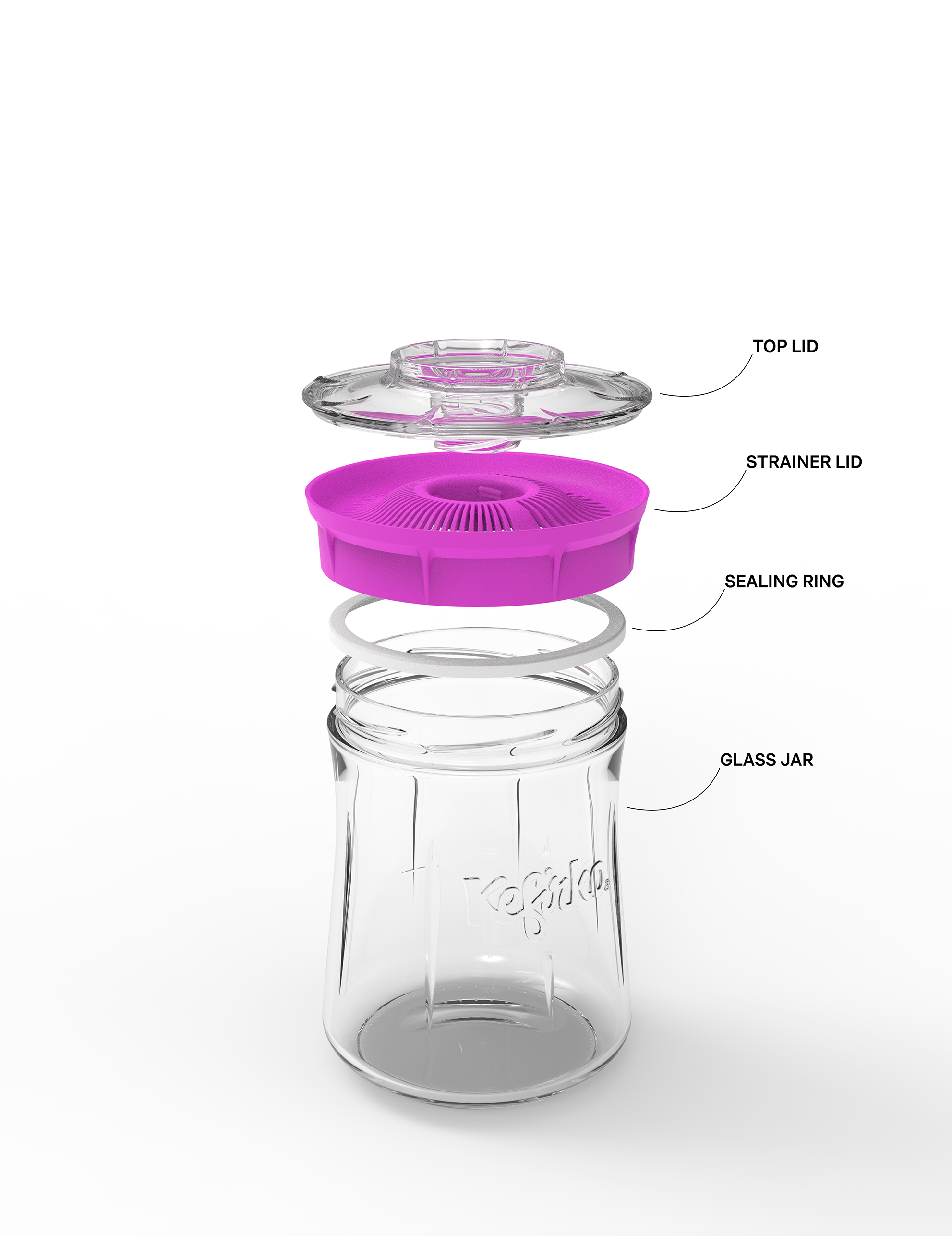 Kefirfermenter 900 ml