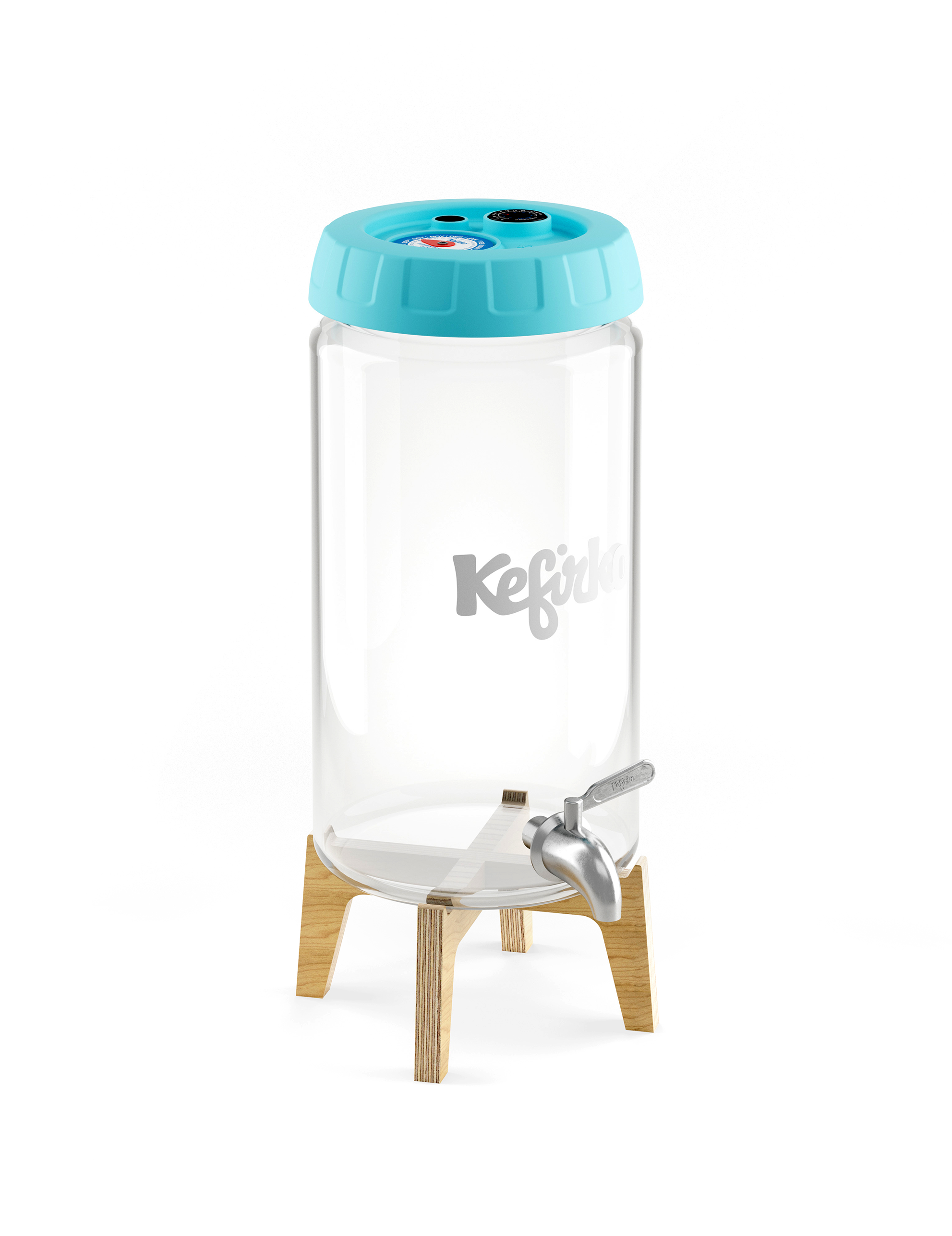Kombuchafermenter 4 l
