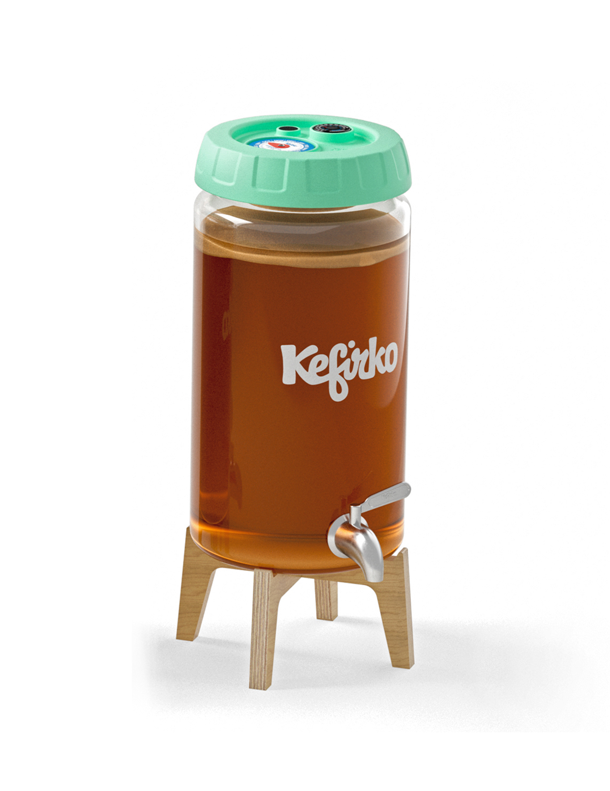 Kombuchafermenter 4 l