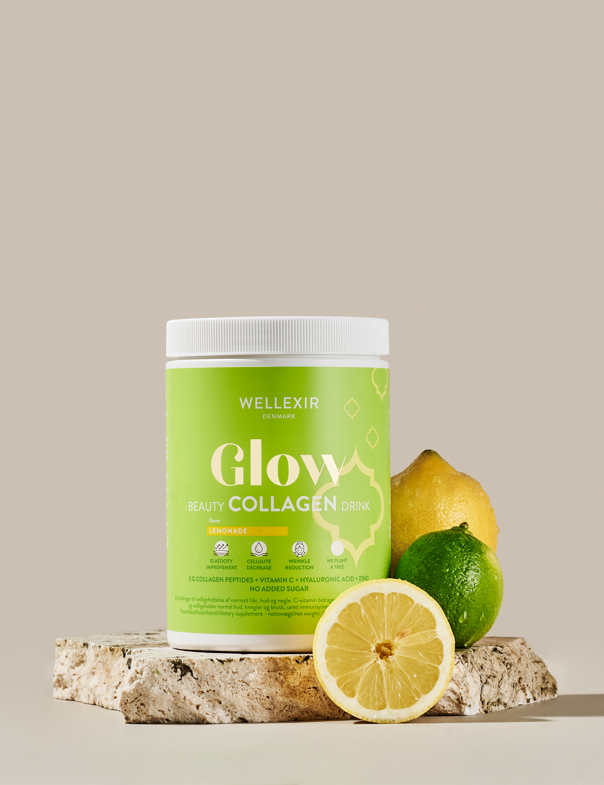 Glow Beauty Collagen Drink – Lemonad (360 g)