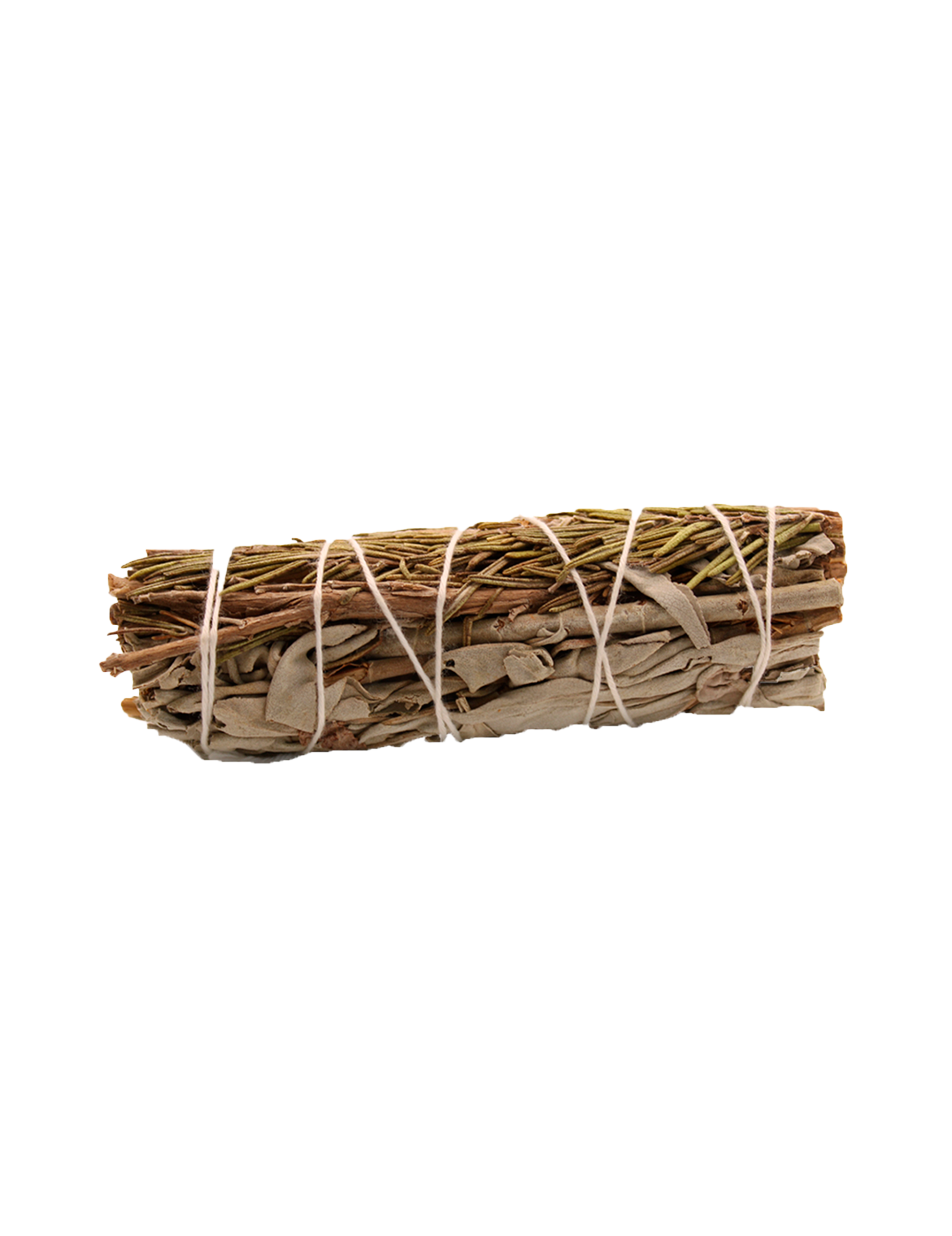 Smudge Stick med vit salvia & rosmarin (10 cm)