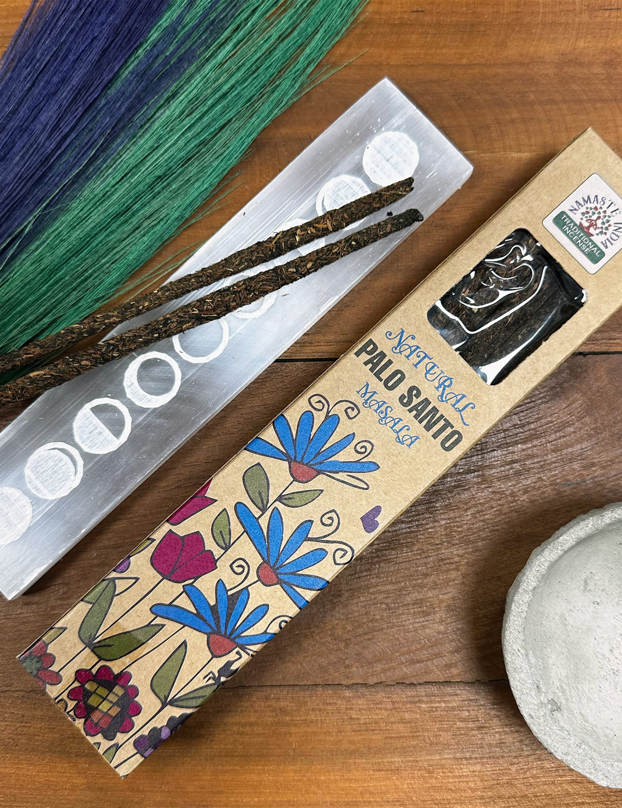 Natural Botanical Masala Rökelse – Palo Santo