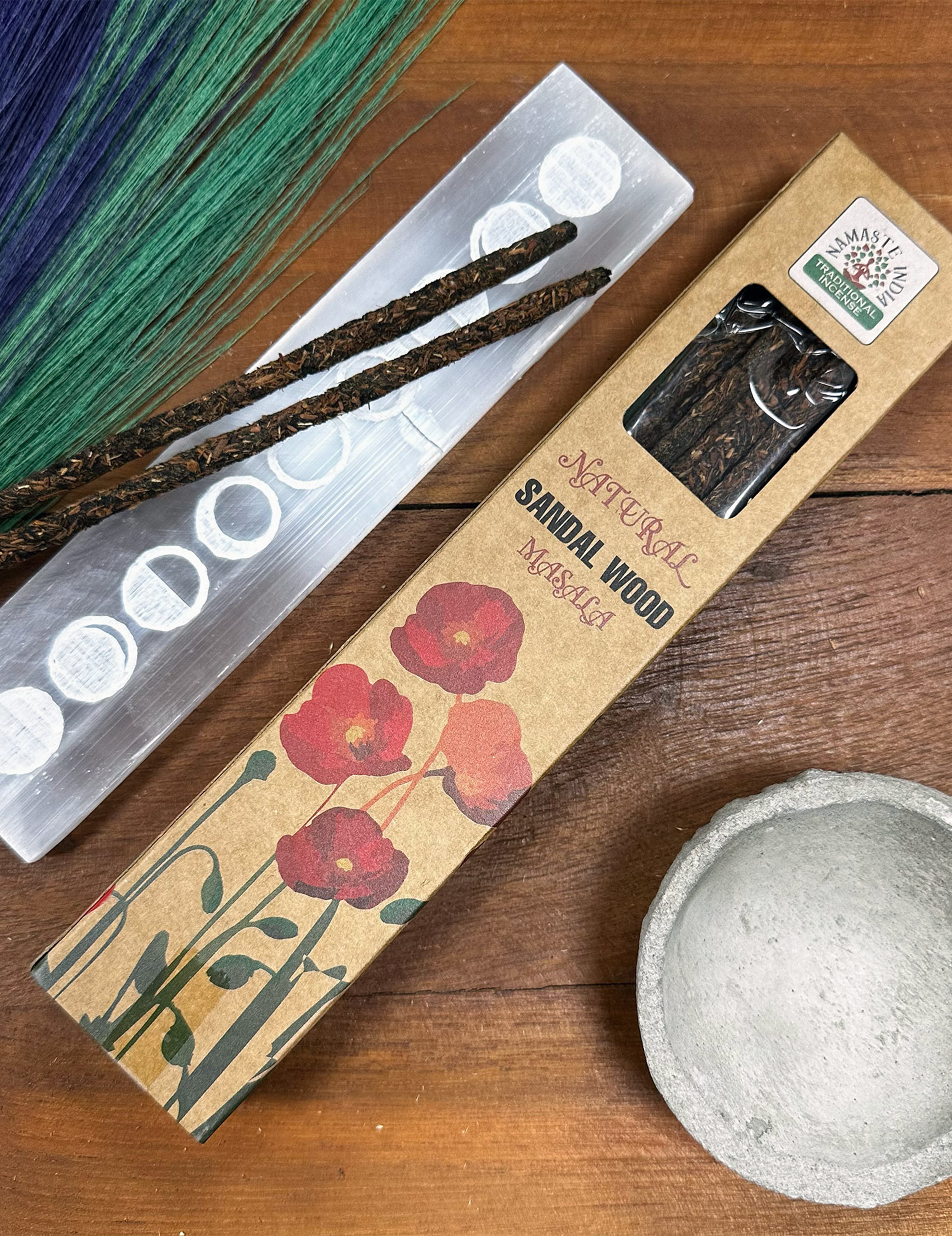 Natural Botanical Masala Rökelse – Sandelträ