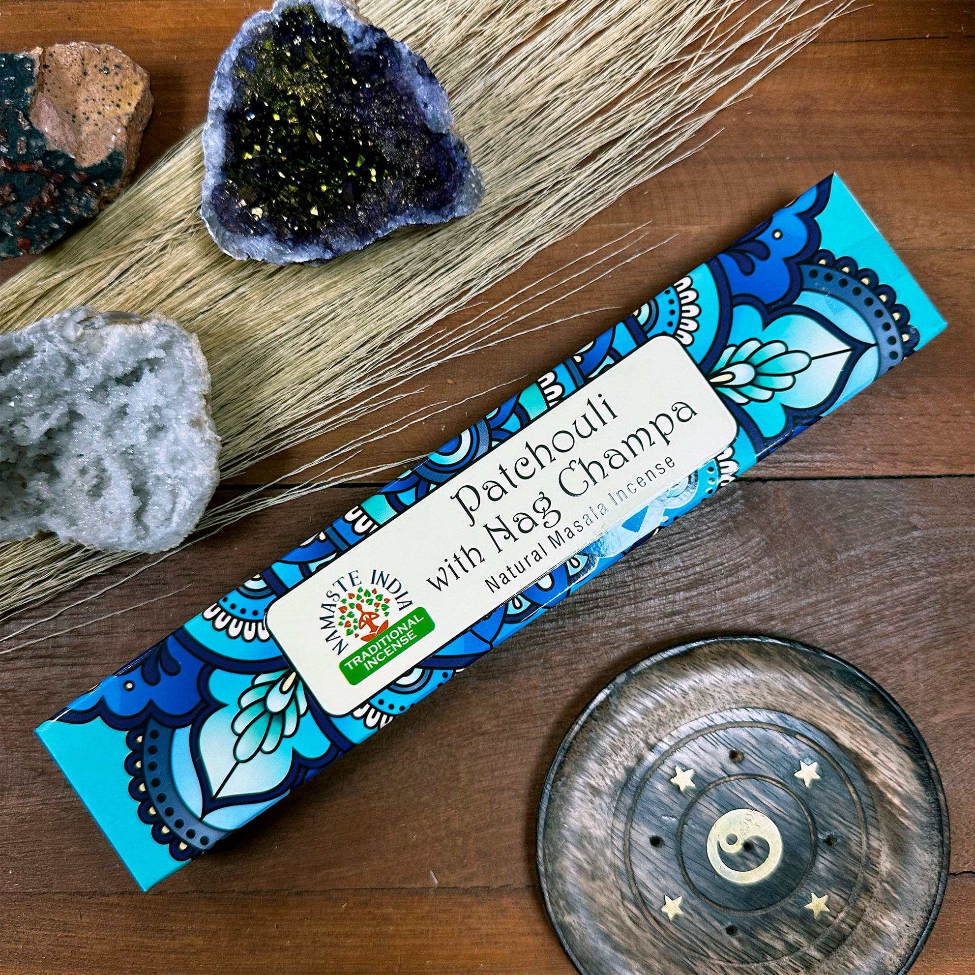 Rökelsepinnar – Patchouli med Nag Champa