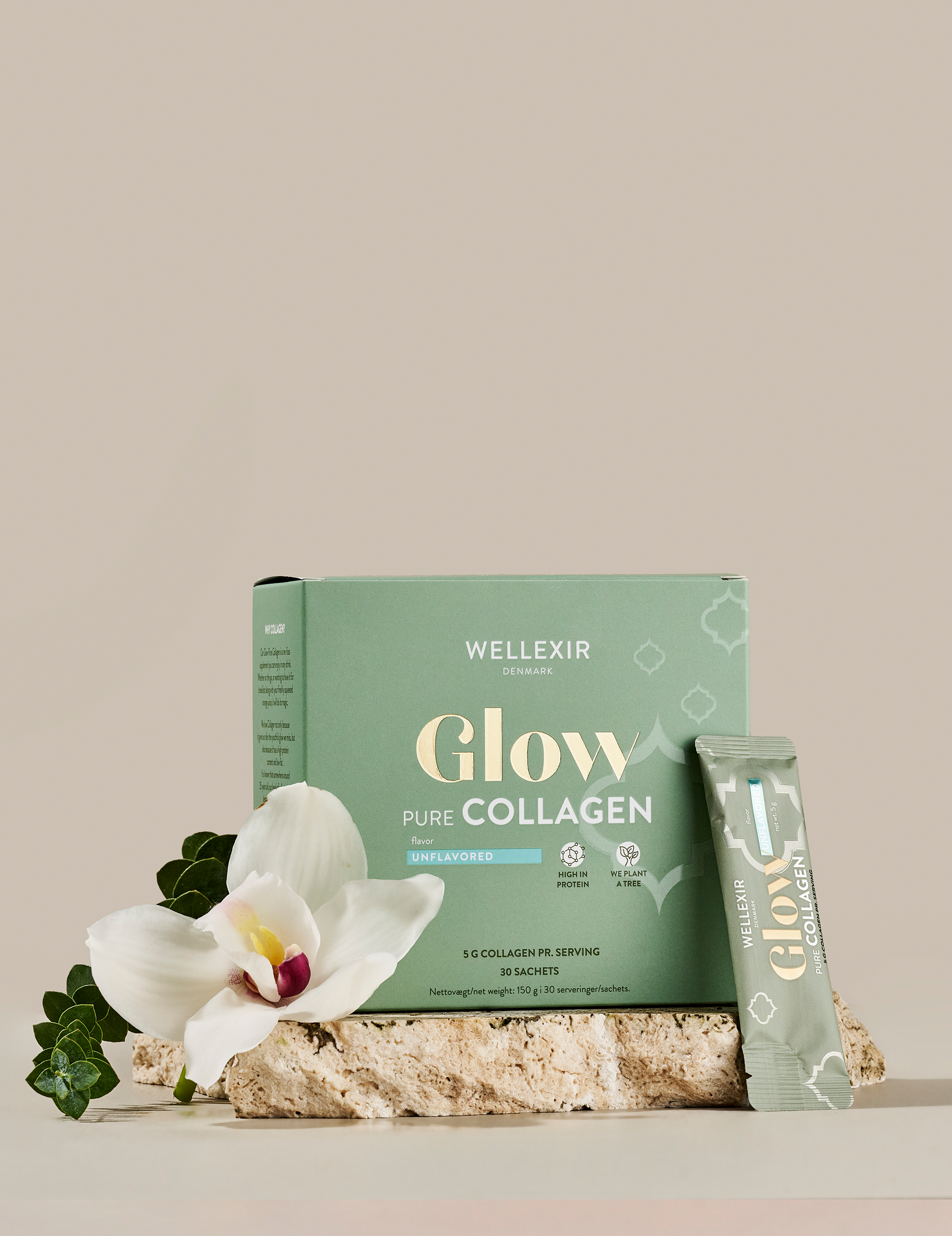 Glow Pure Collagen Oparfymerad (30 st.)
