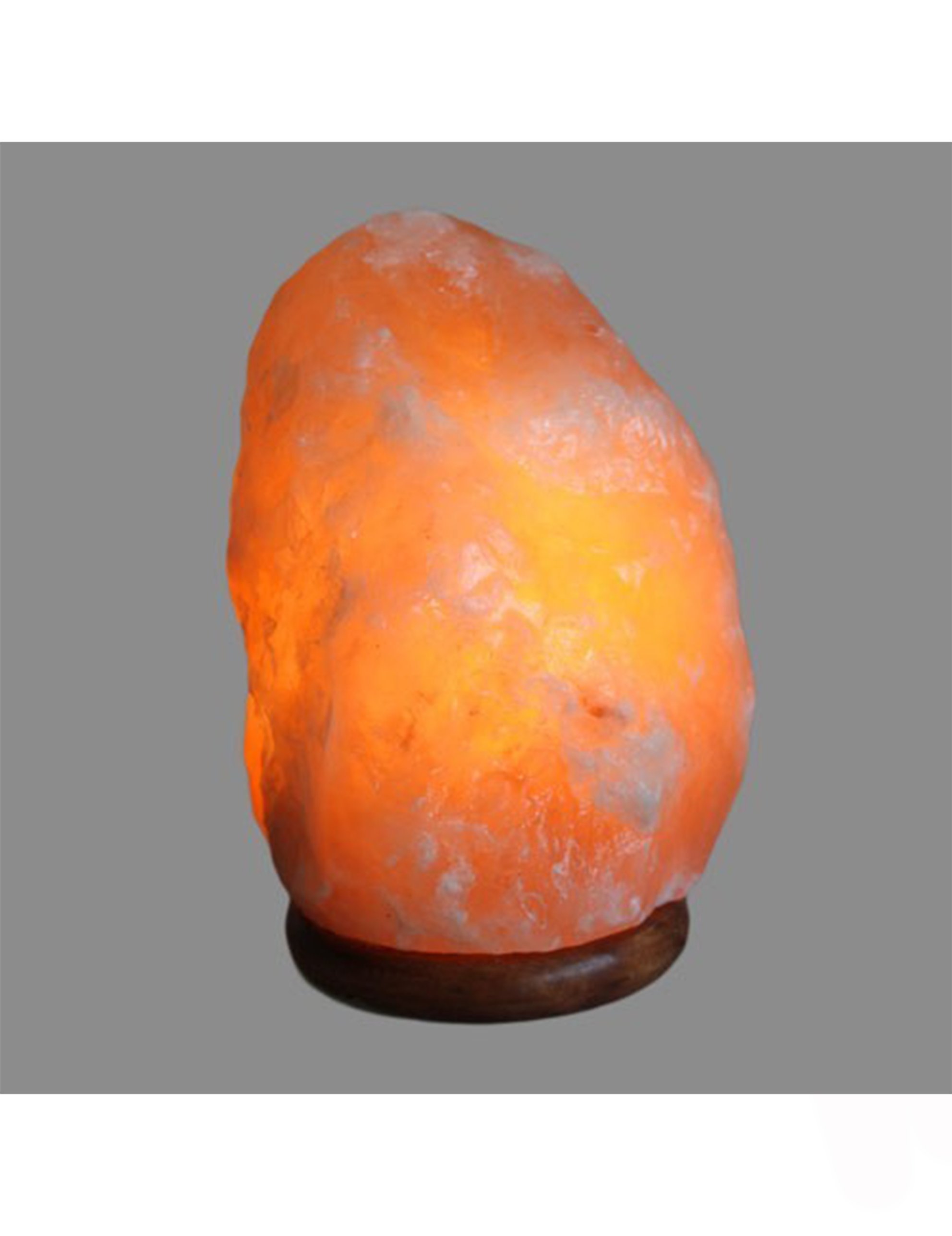Himalaya Saltlampa m. Träfot (3 – 5 kg)