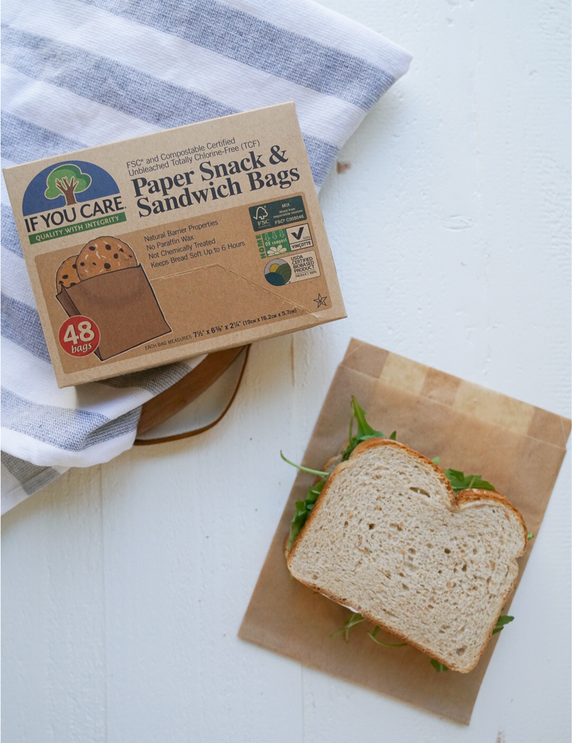 Smörgåspåsar (oblekt)