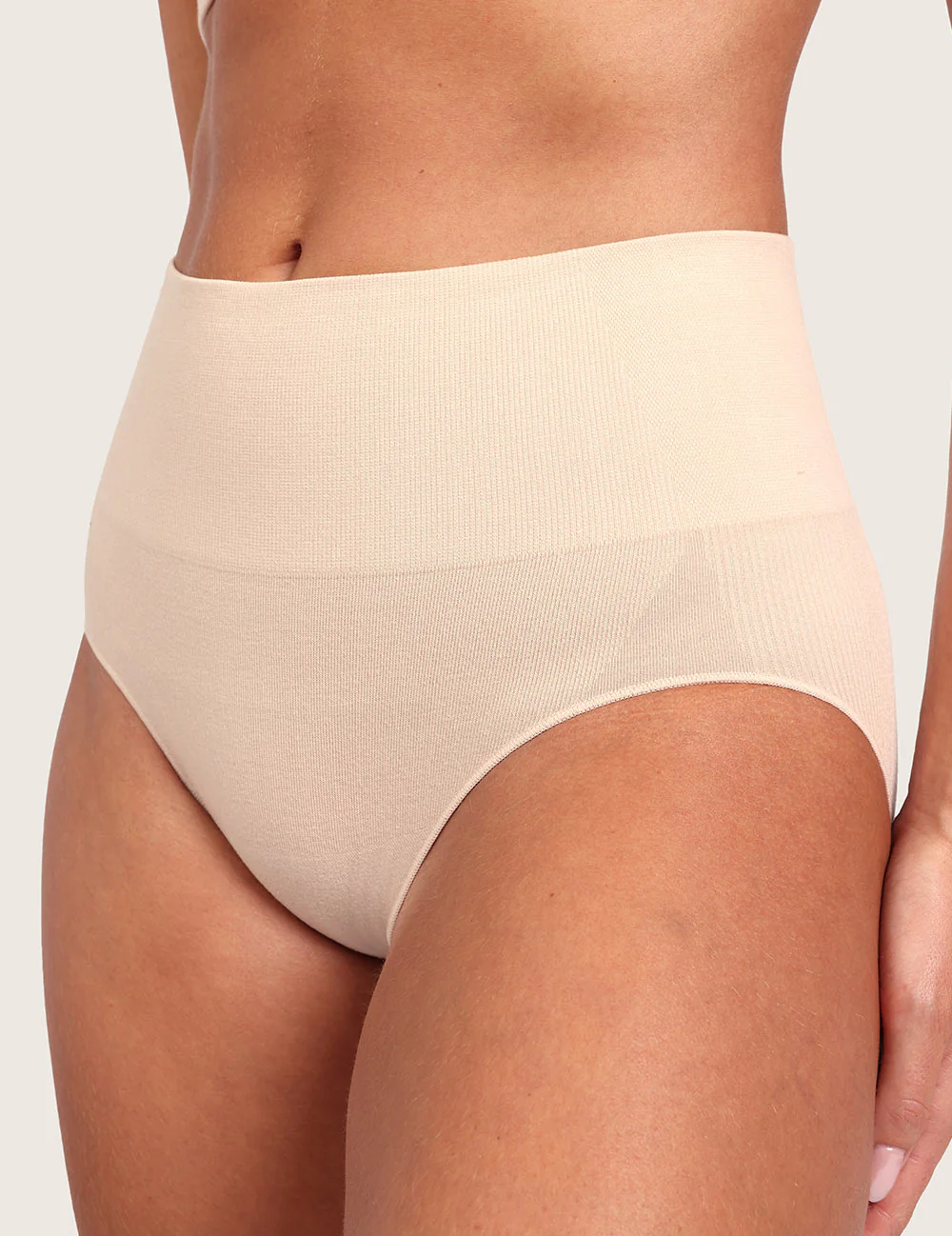 Shaper High Cut Full Briefs – Shell