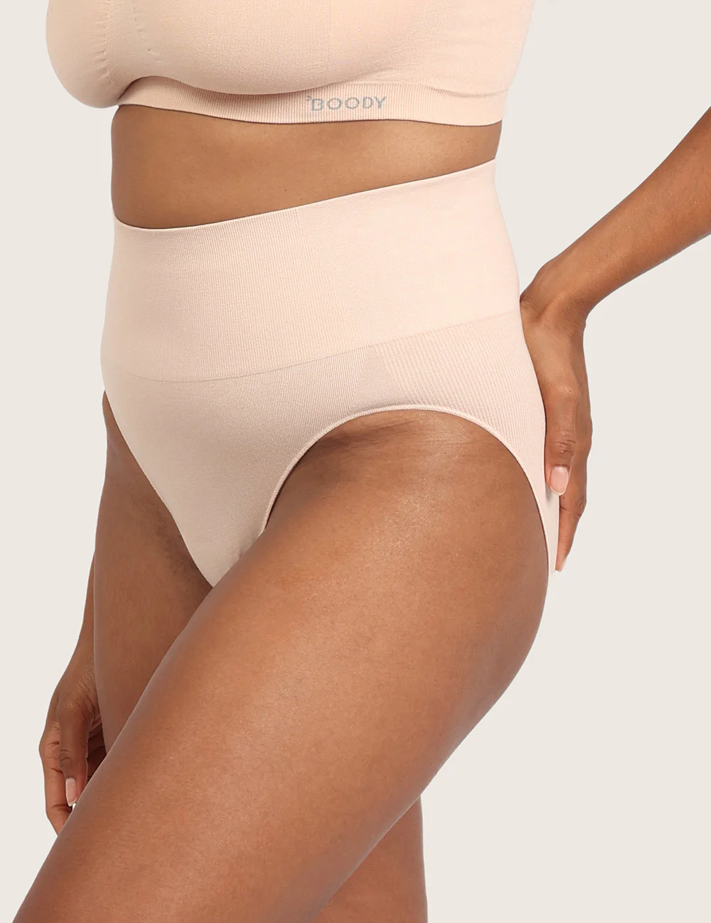 Shaper High Cut Full Briefs – Shell