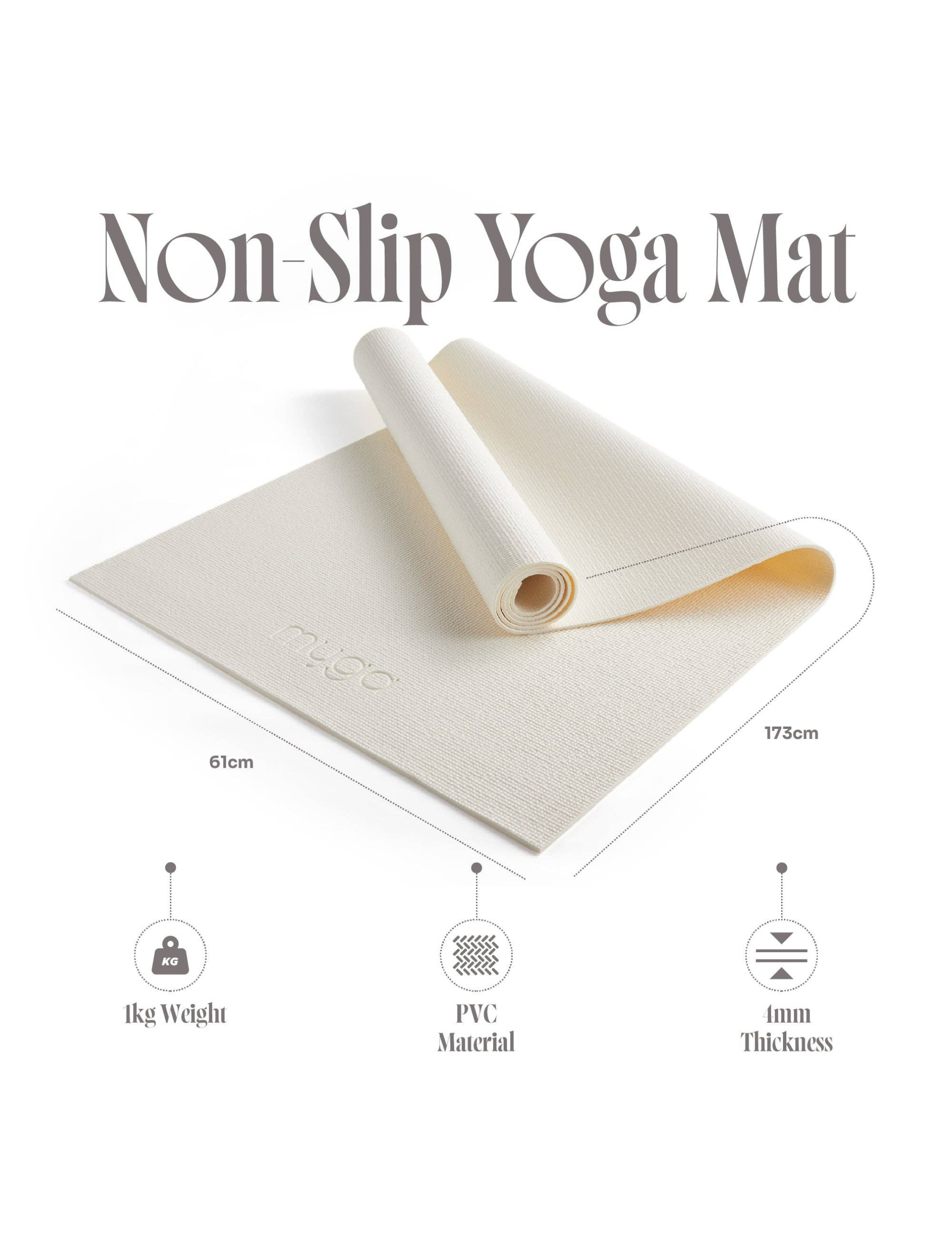 Halkfri Yogamatta Neutral