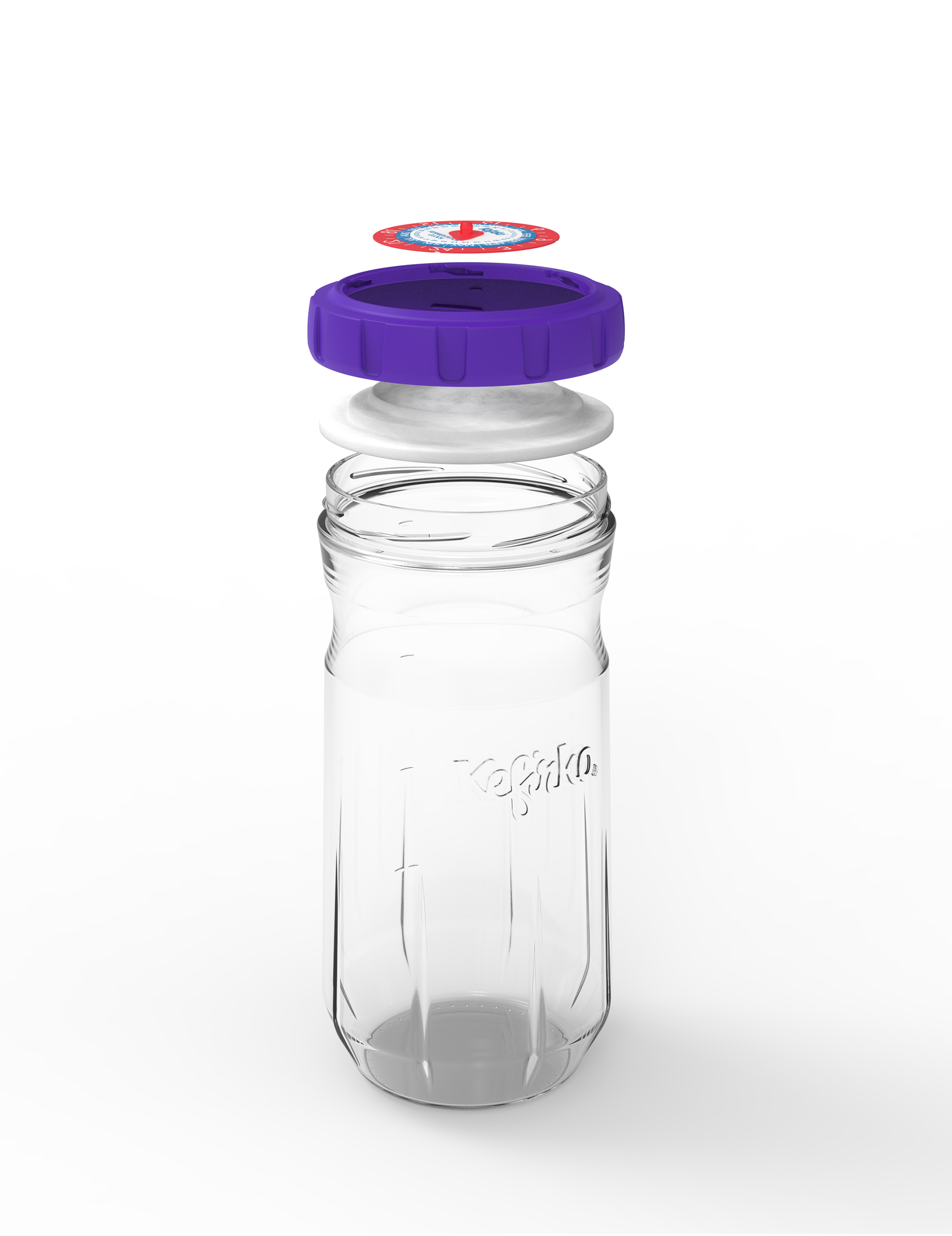 Förvaringsflaska 1400 ml