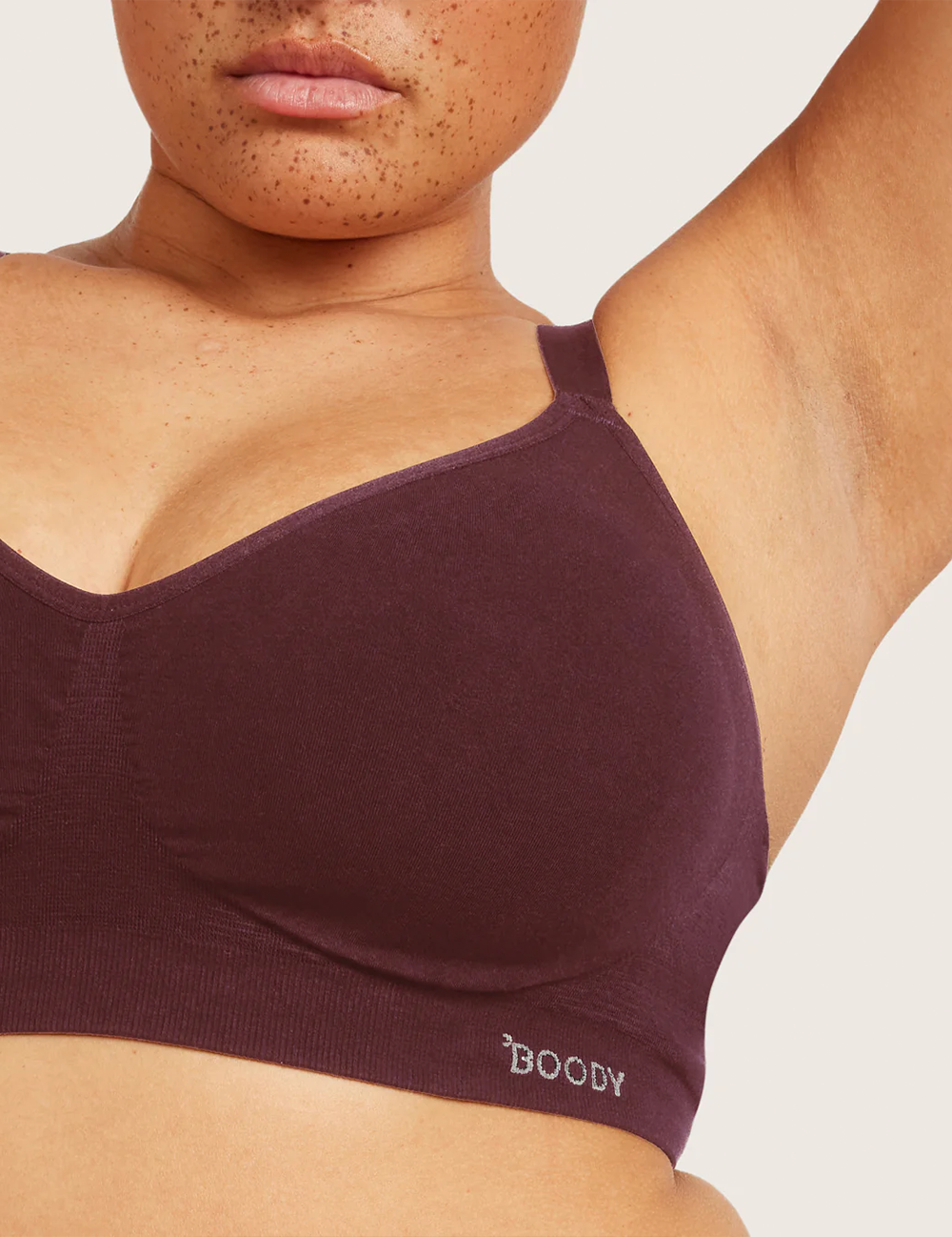 T-shirt BH utan bygel – Mulberry
