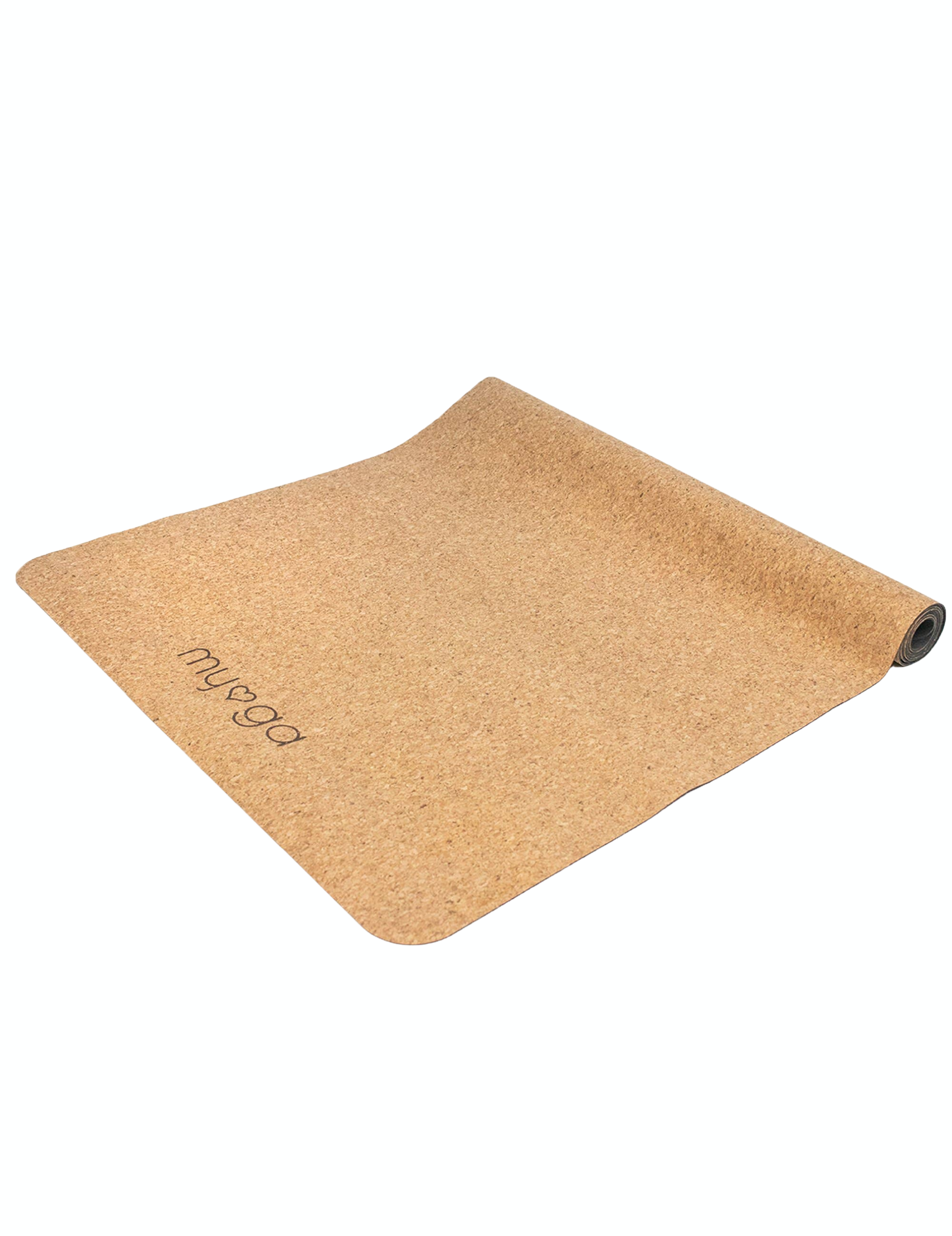 Resekork/gummi yogamatta