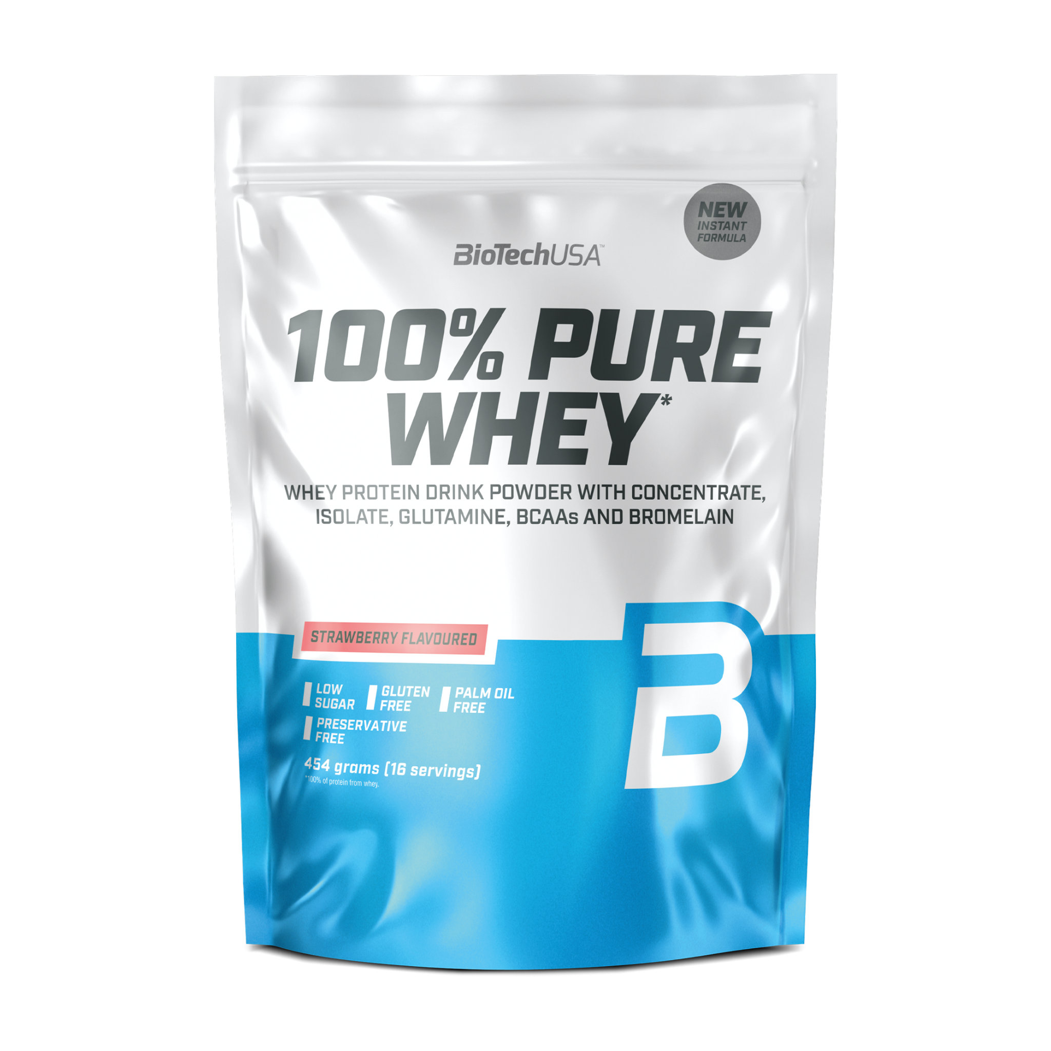 100 % rent vassleprotein (454 g)