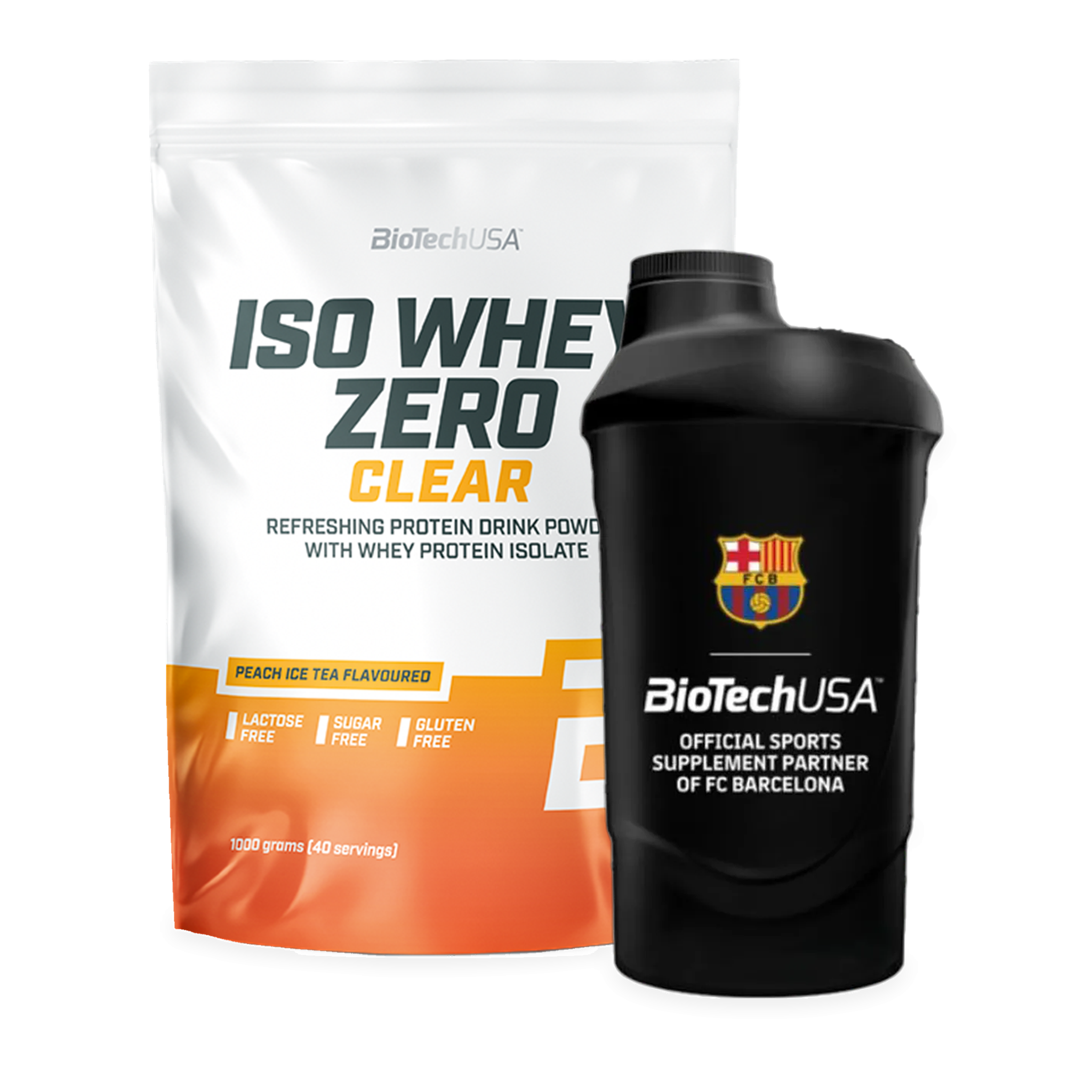 Iso Whey Zero Clear (1000 g) + gratis valfri Shaker