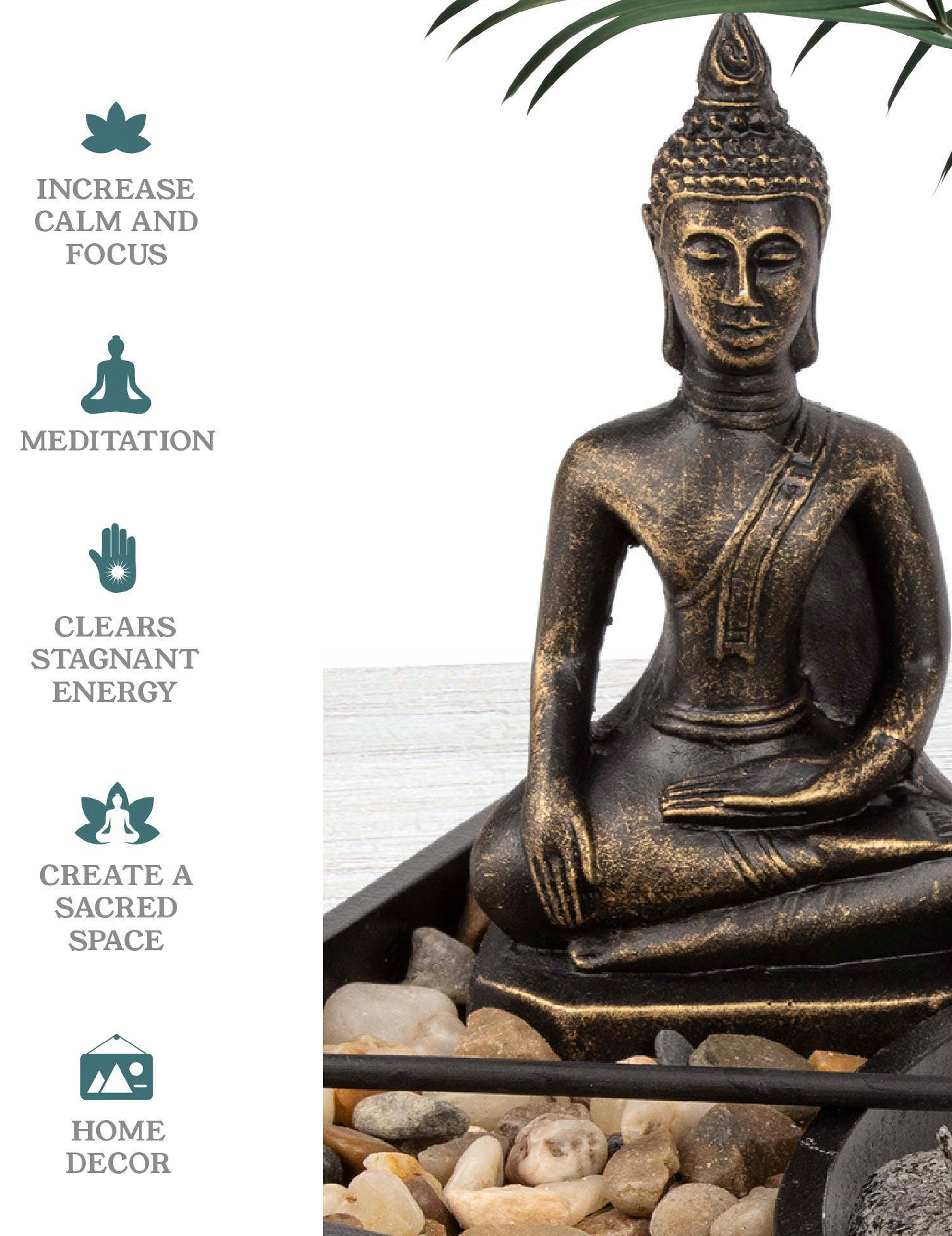 Mini Buddha Zen Trädgårdskit