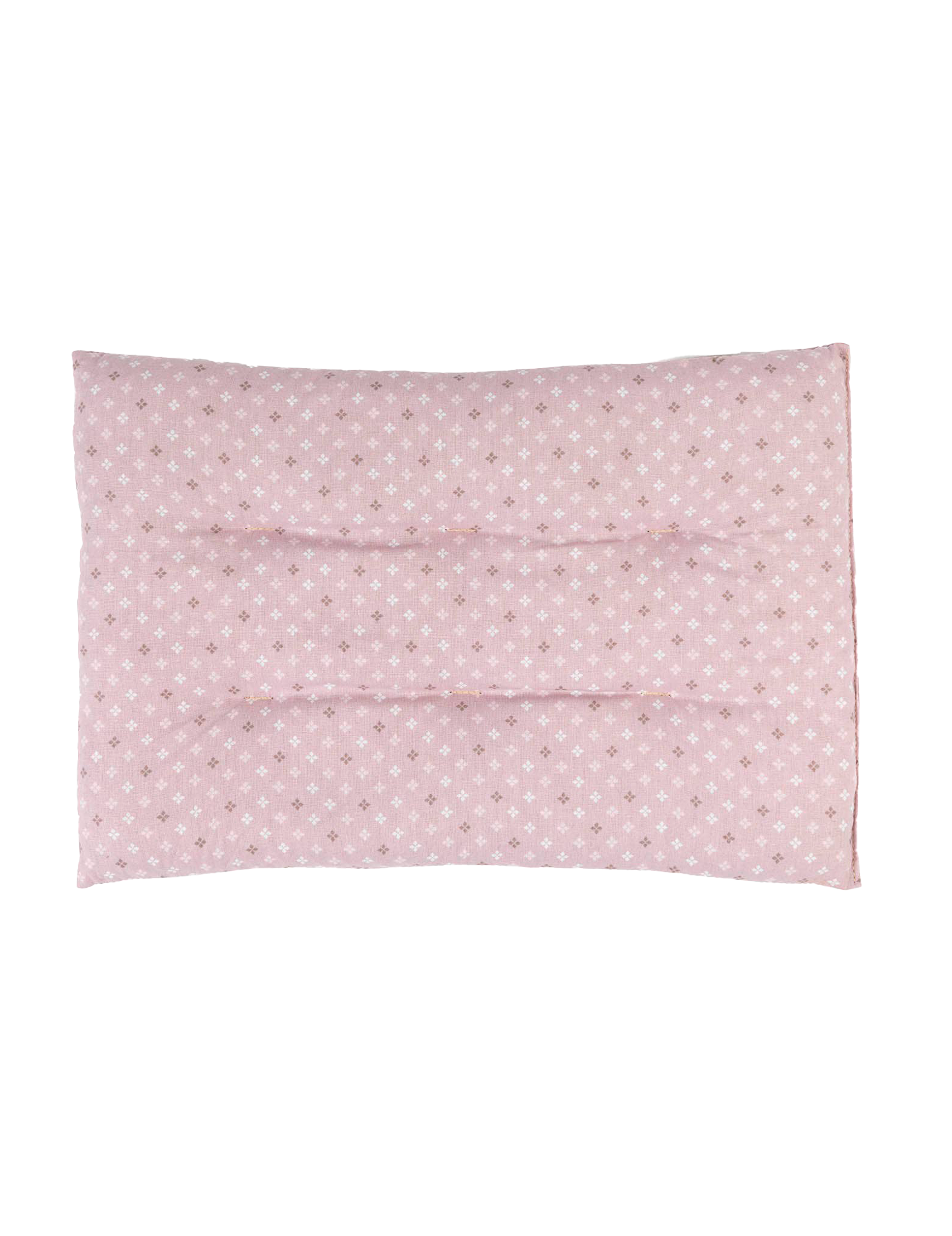 Vetekudde med vetefyllning – Gammelrosa (32 × 22 cm)