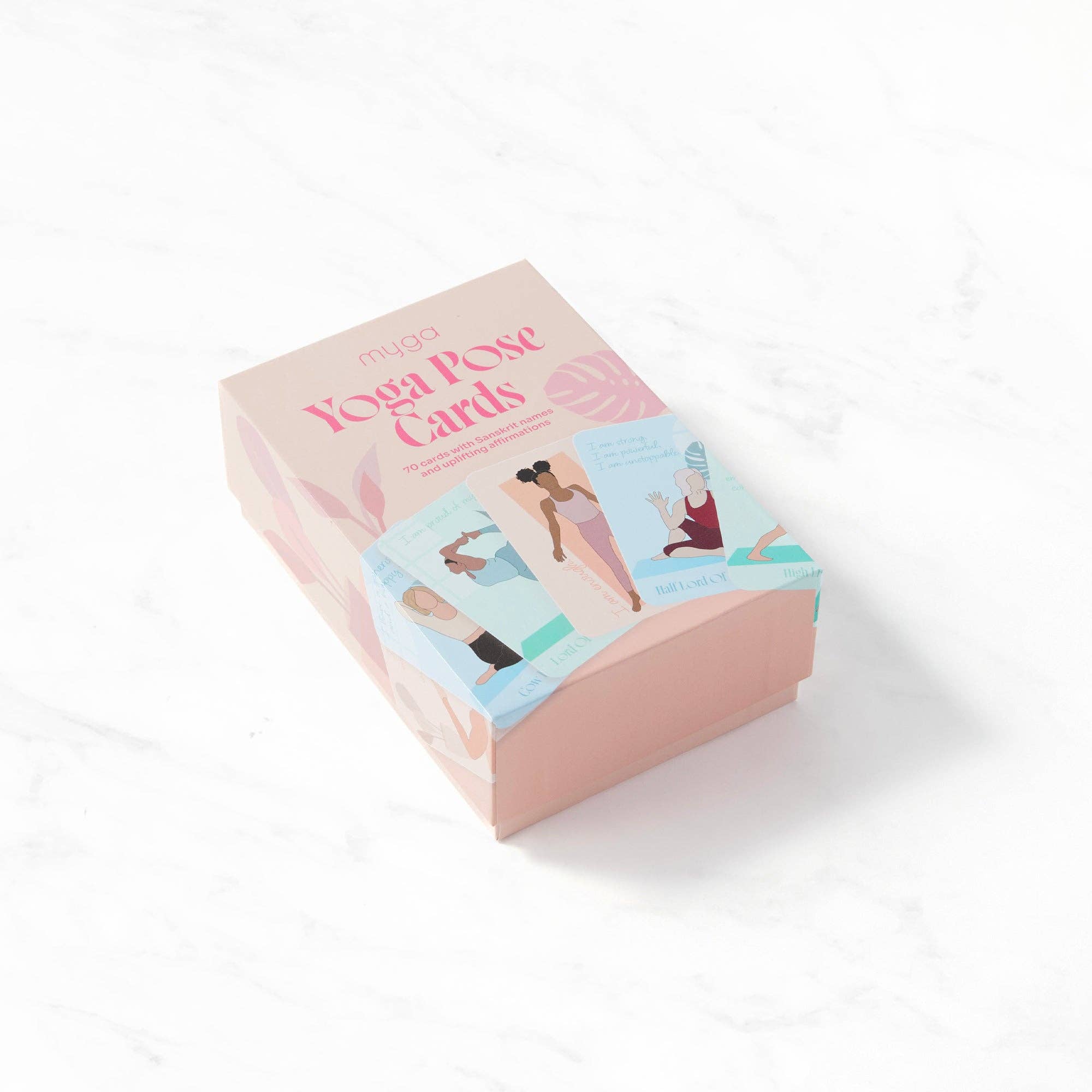 Miniaffirmations yogakort
