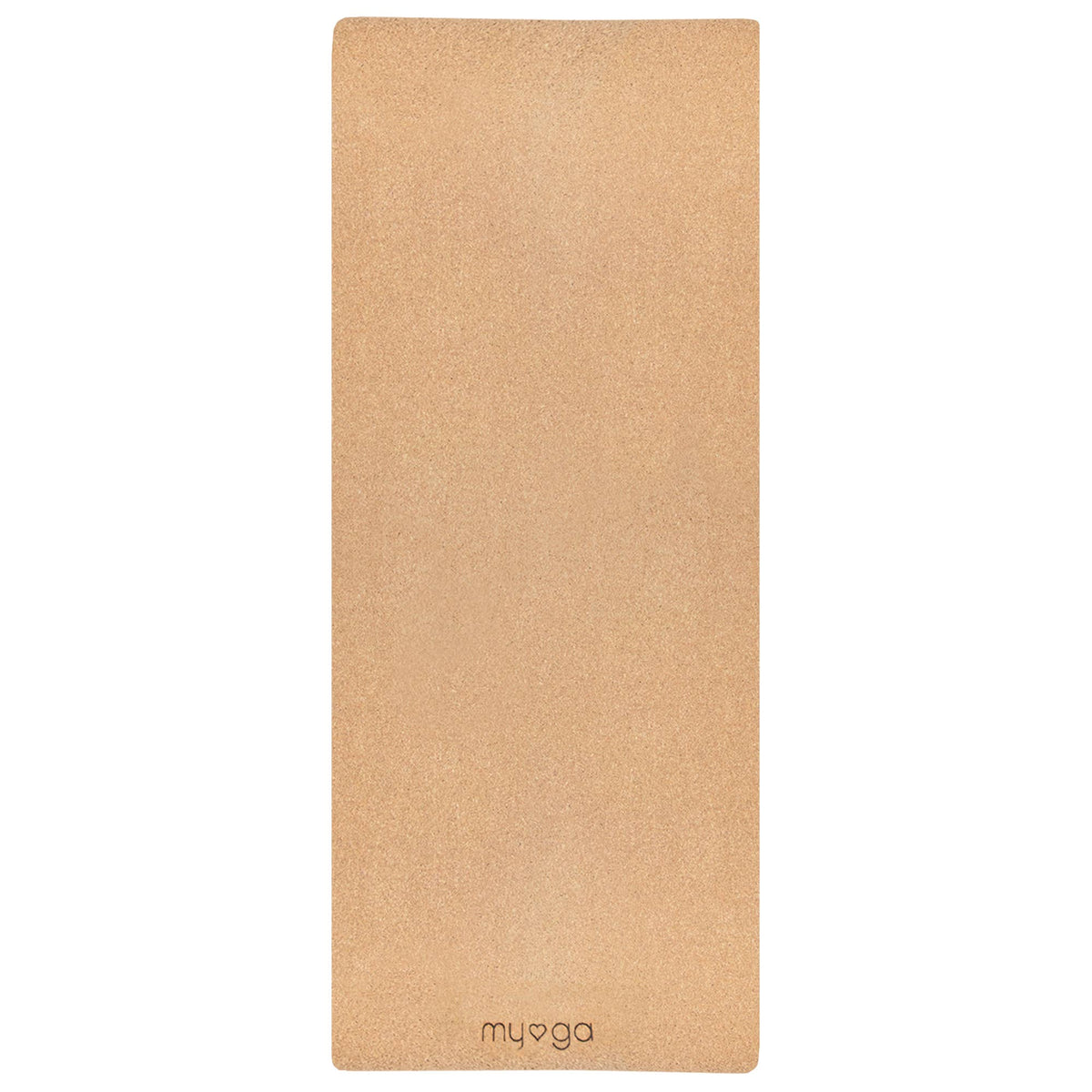 XL yogamatta i kork 6 mm – Natur