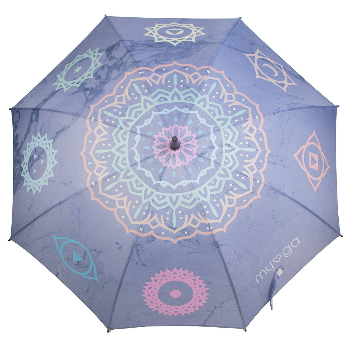 Myga Chakra paraply med korkhandtag
