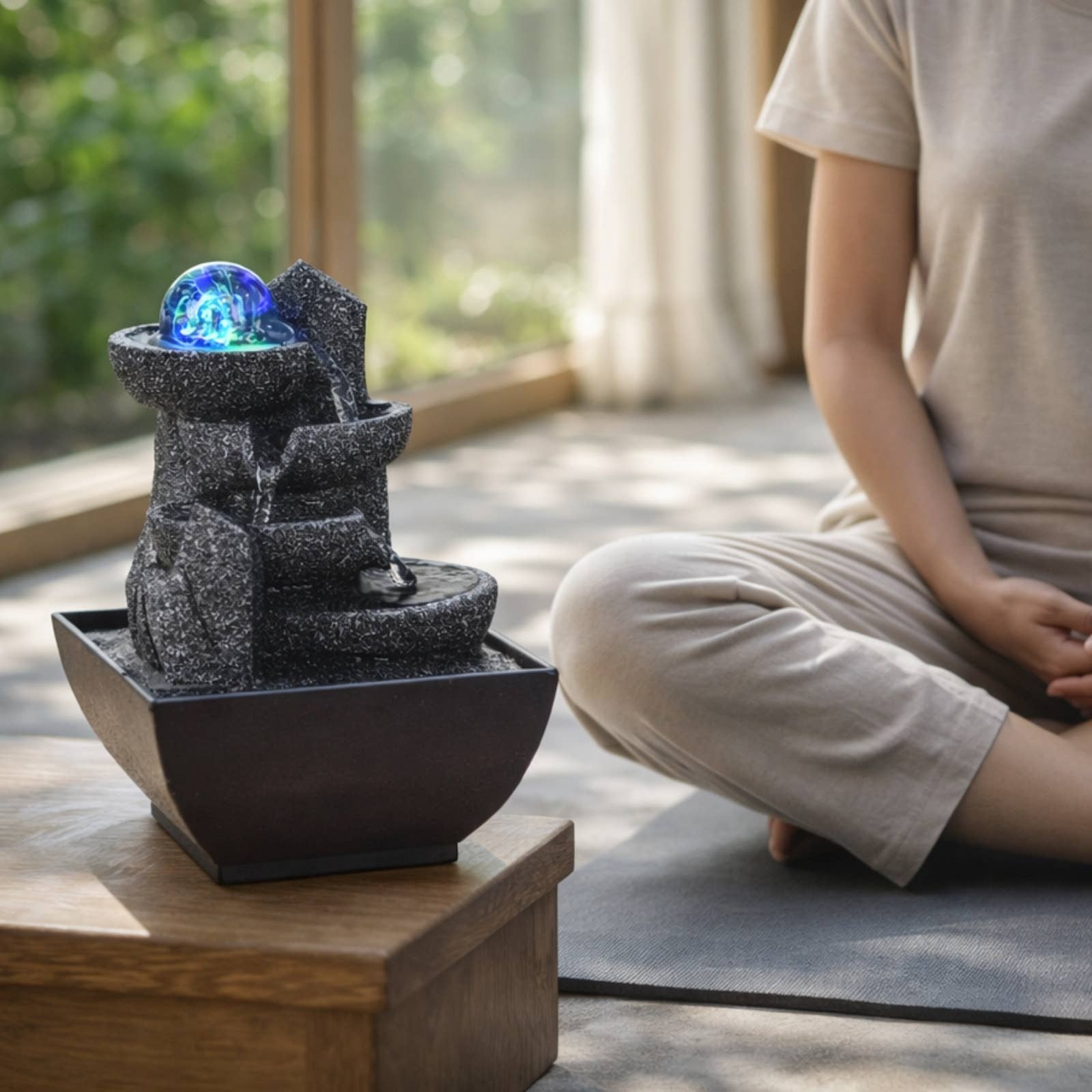 Zen Nature Dekorationsfontän Lopo – Presentidé för dekoration