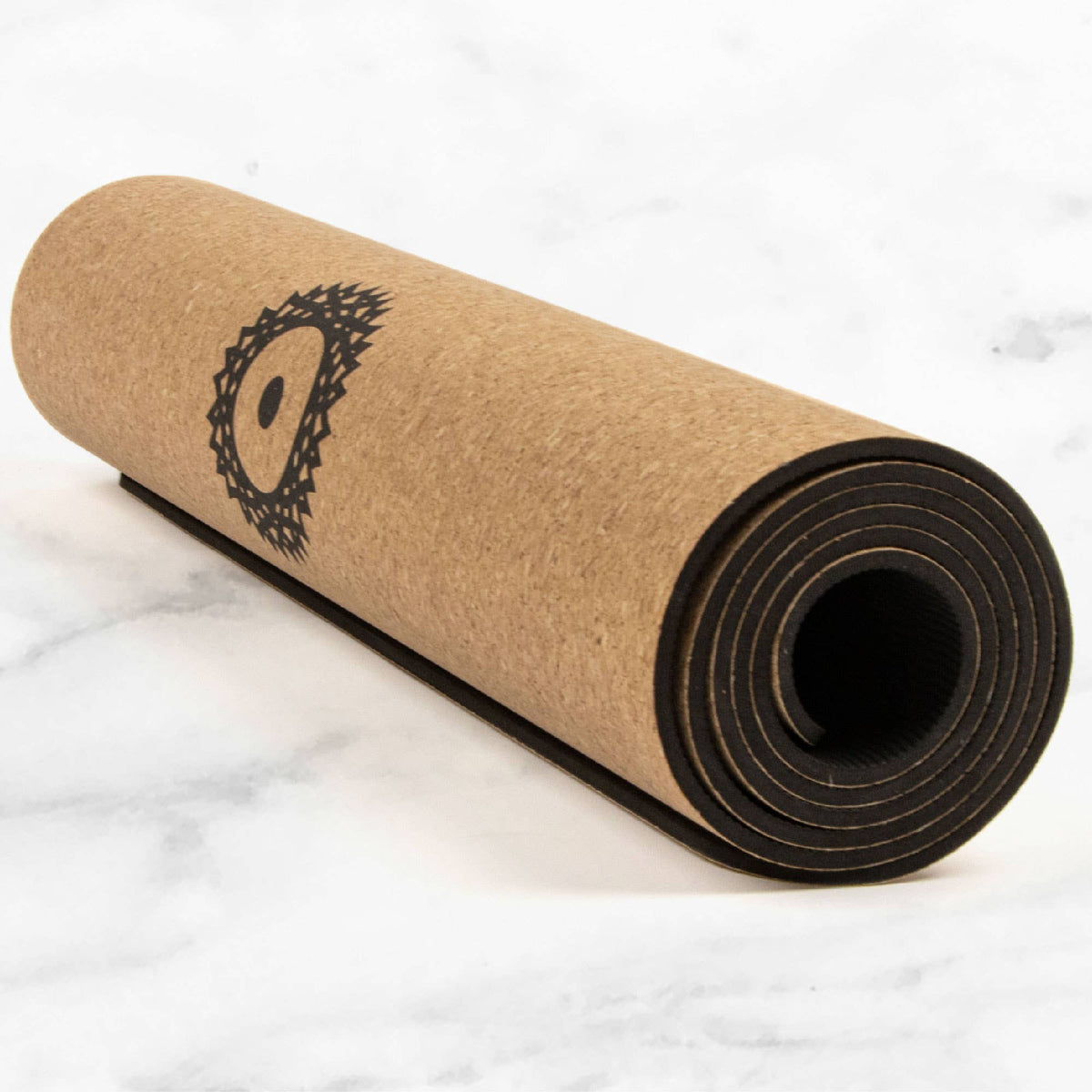XL yogamatta i kork 6 mm – Chakra