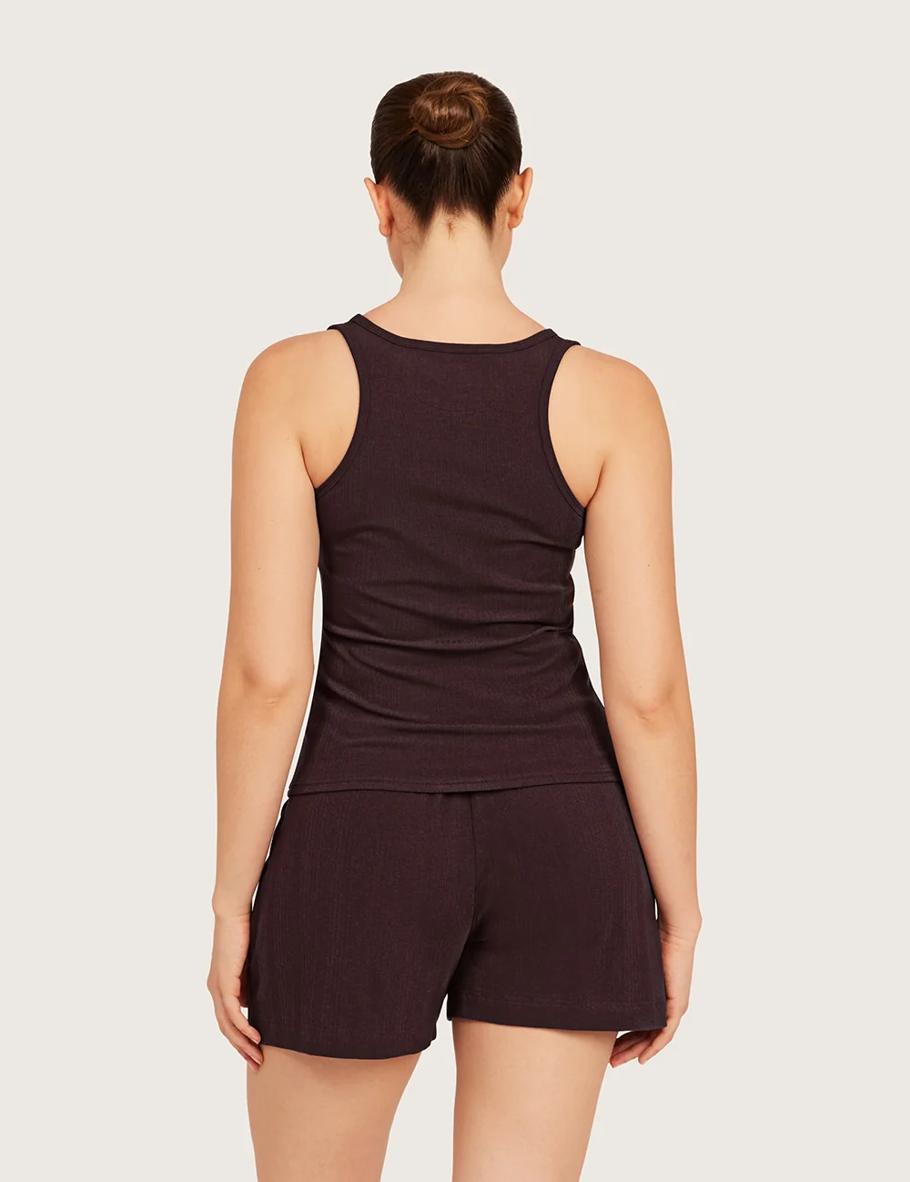 AiraRib™ lounge-tanktop – Mulberry – billede 2
