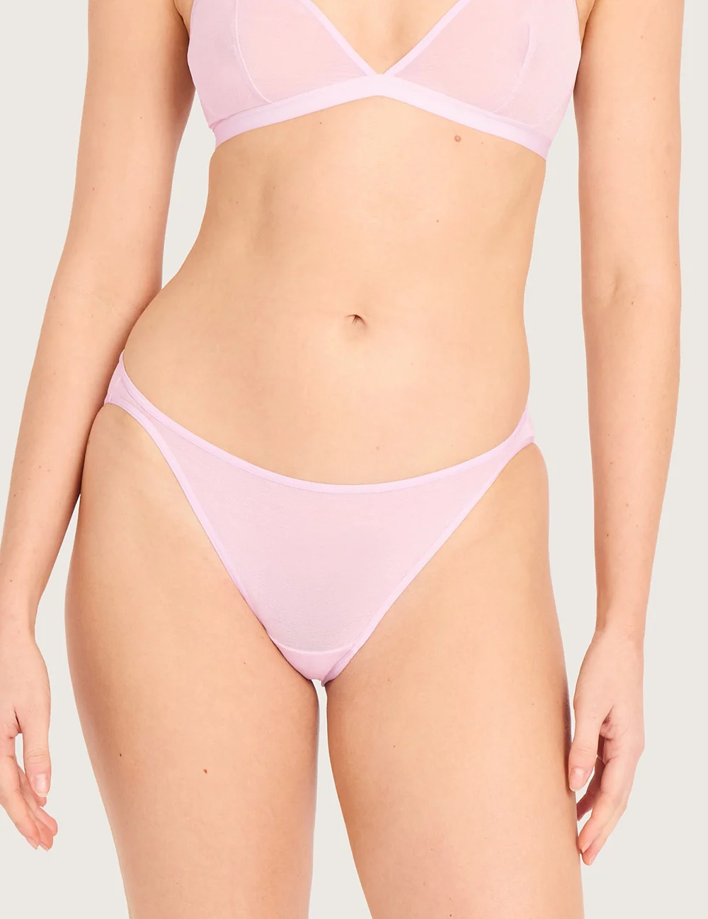 Boody FreeMesh bikini-trusse i Pink Sorbet – billede 1