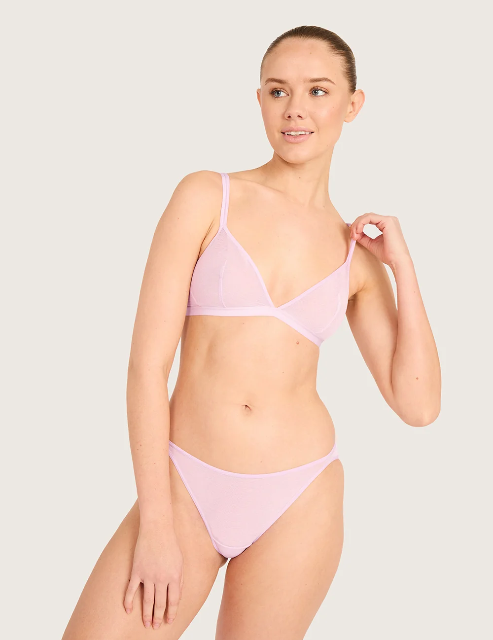 Boody FreeMesh bikini-trusse i Pink Sorbet – billede 6