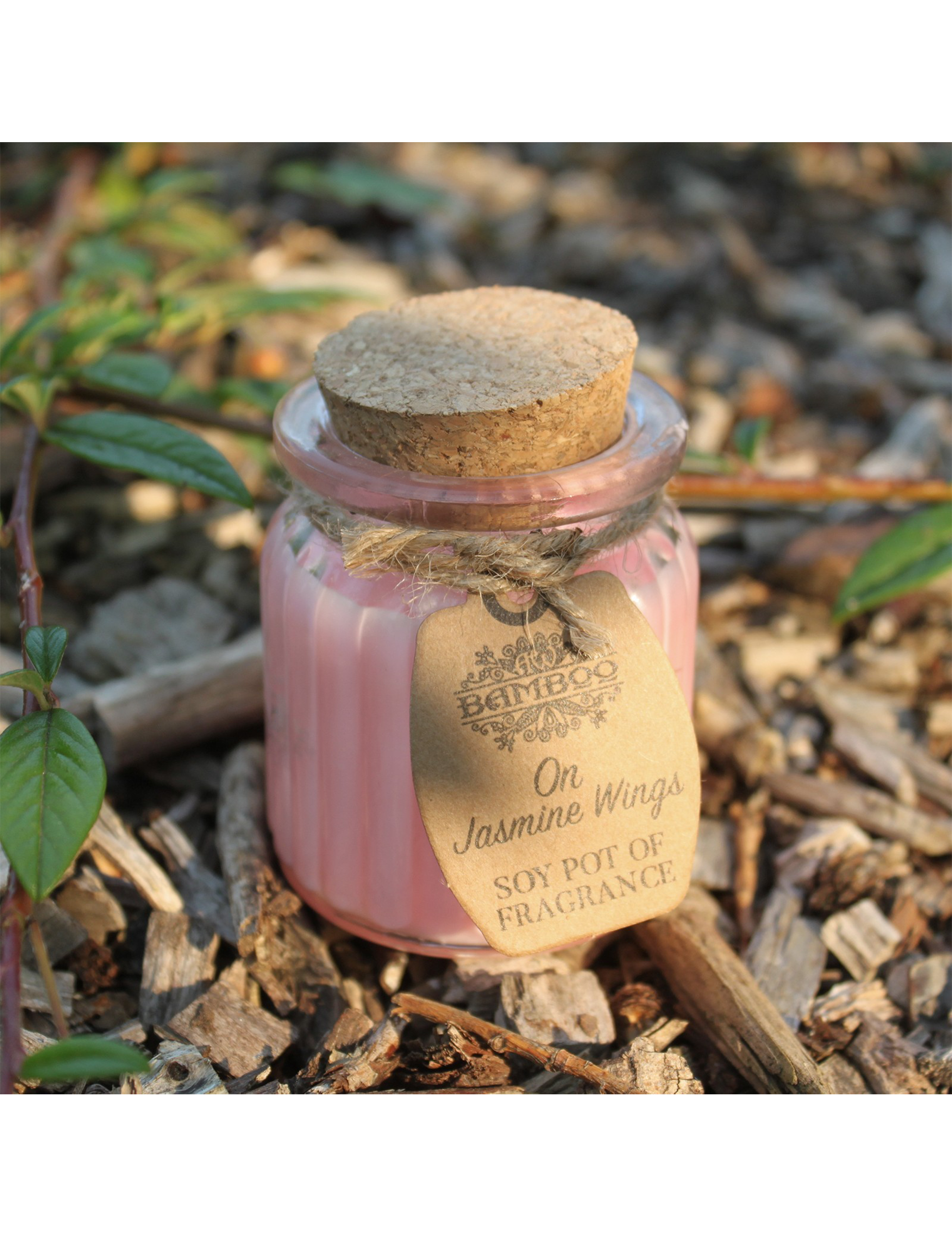 Doftljus i Glas – Jasmin
