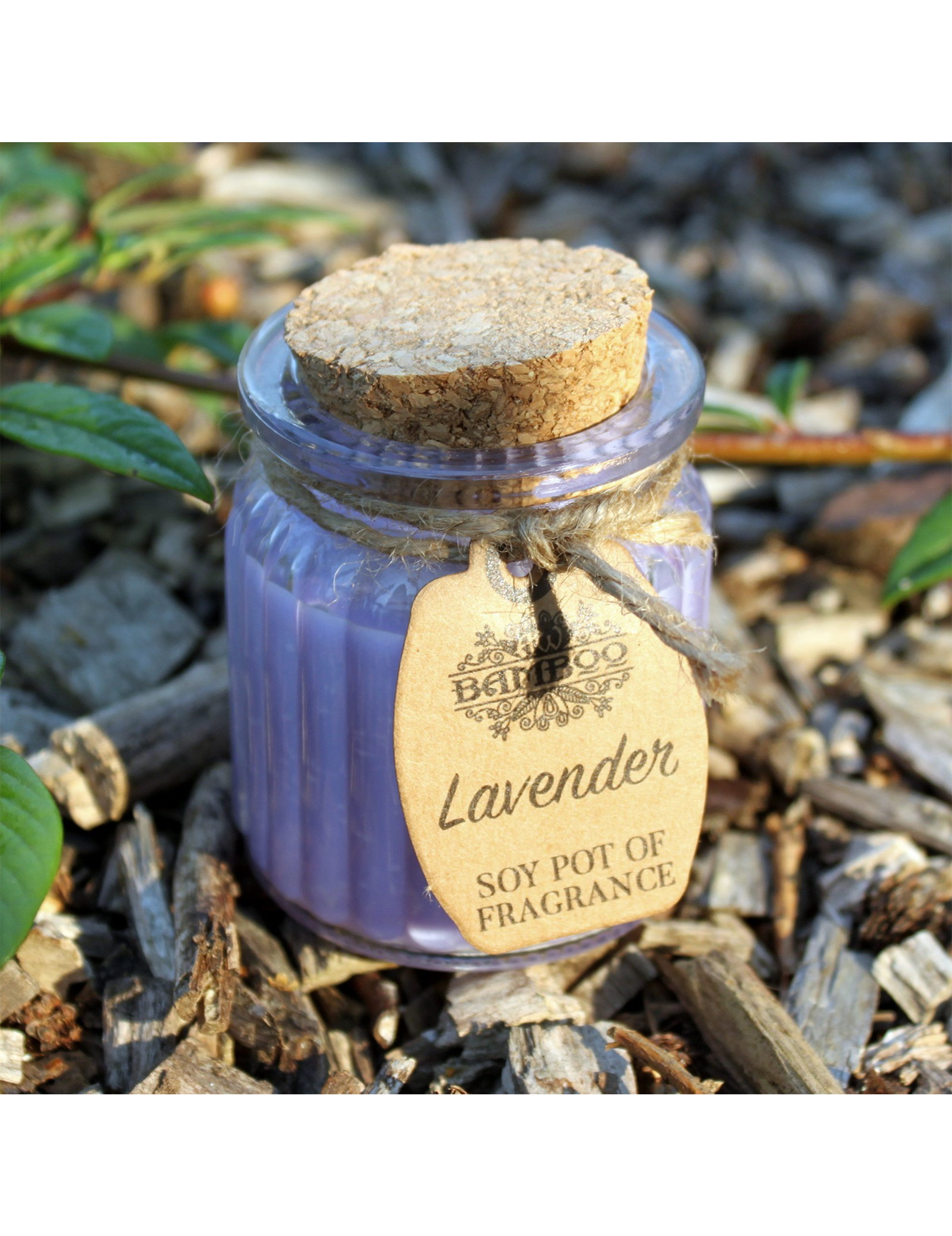 Doftljus i Glas – Lavendel