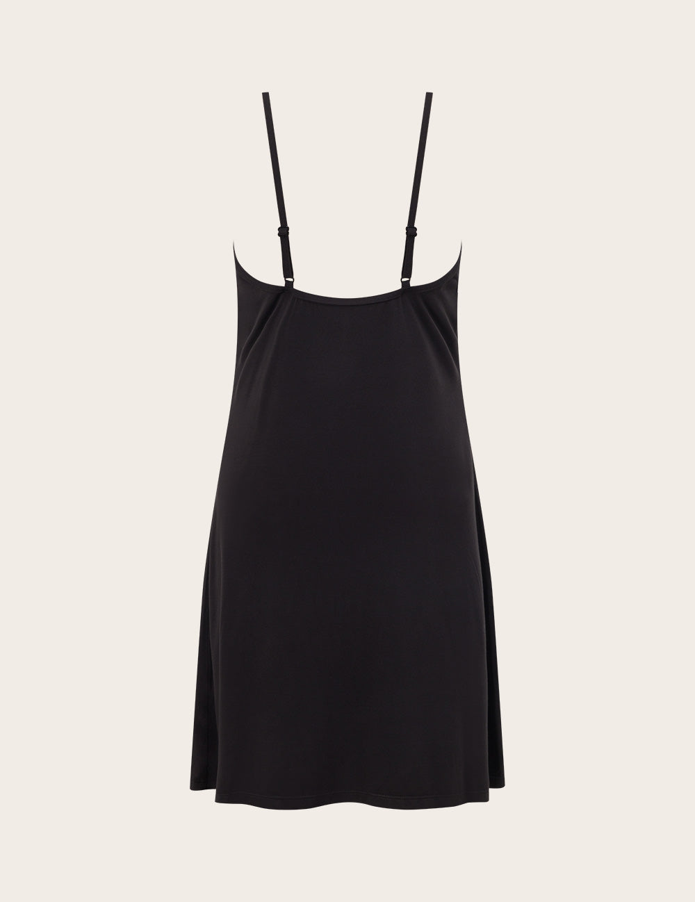 Basunderkjol med V-ringning – Black