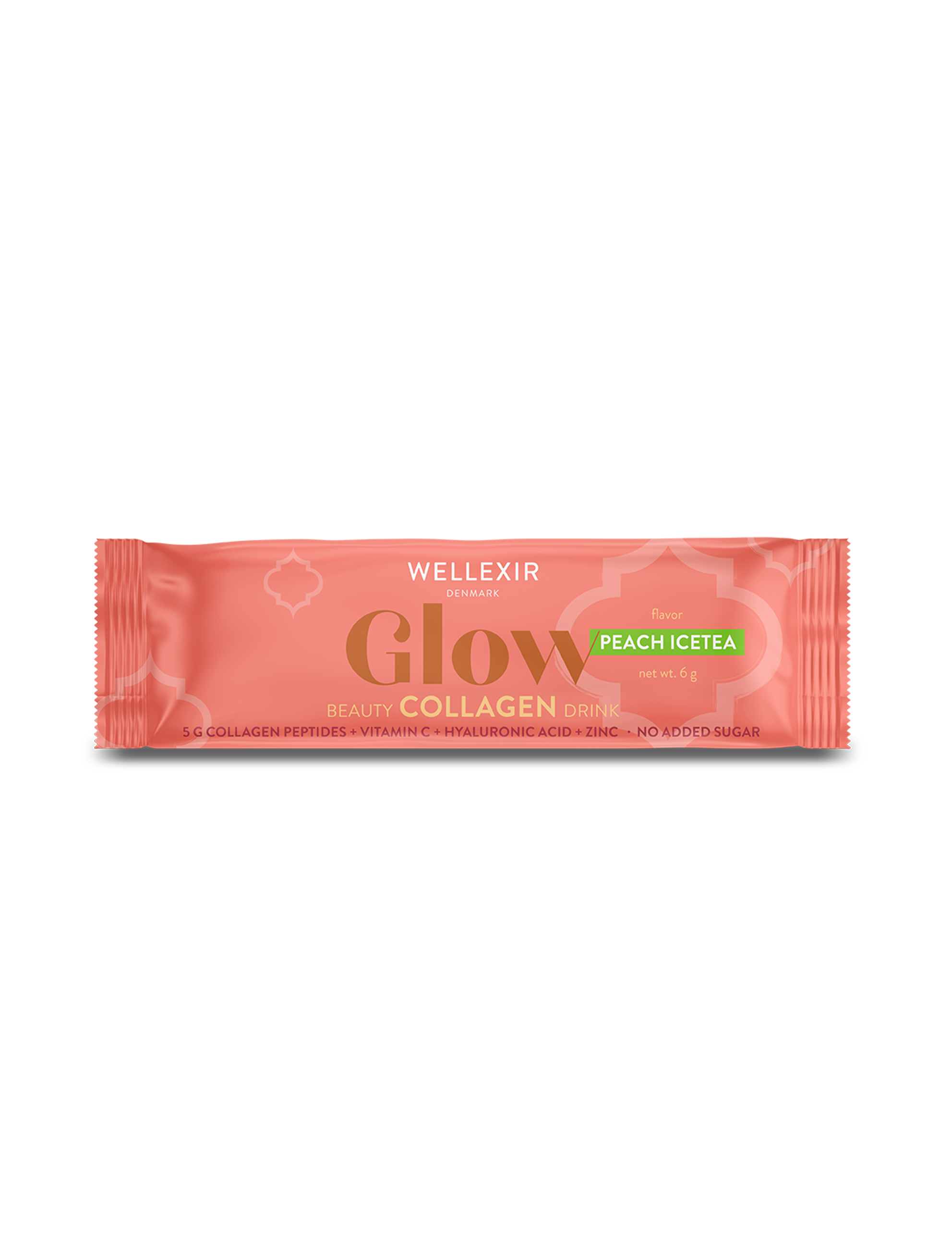 Glow Beauty Collagen Drink – Peach Ice Tea (30 st)