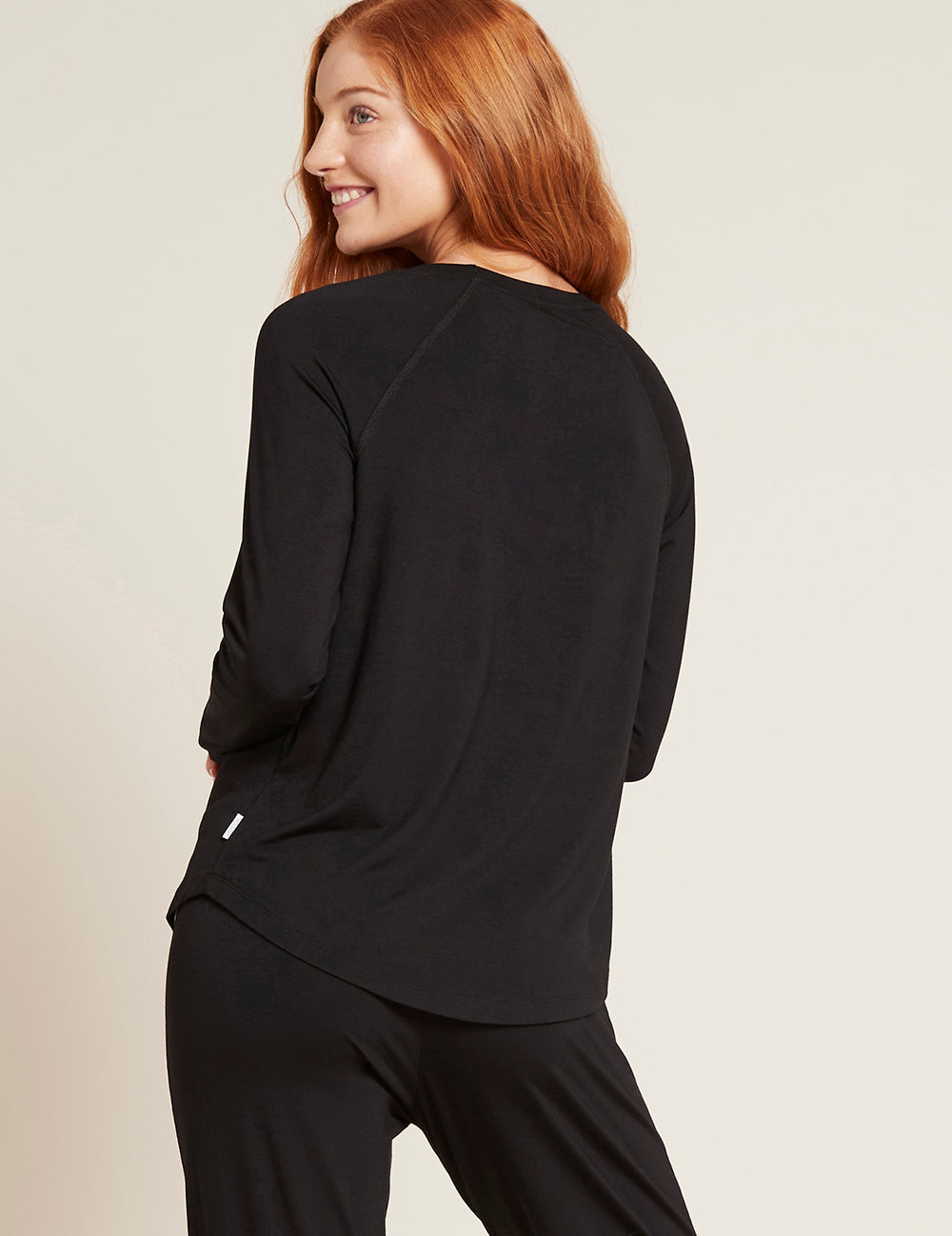 Goodnight Raglan sovtopp – Svart