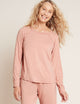 Goodnight Raglan Sleep Top – Dusty Pink